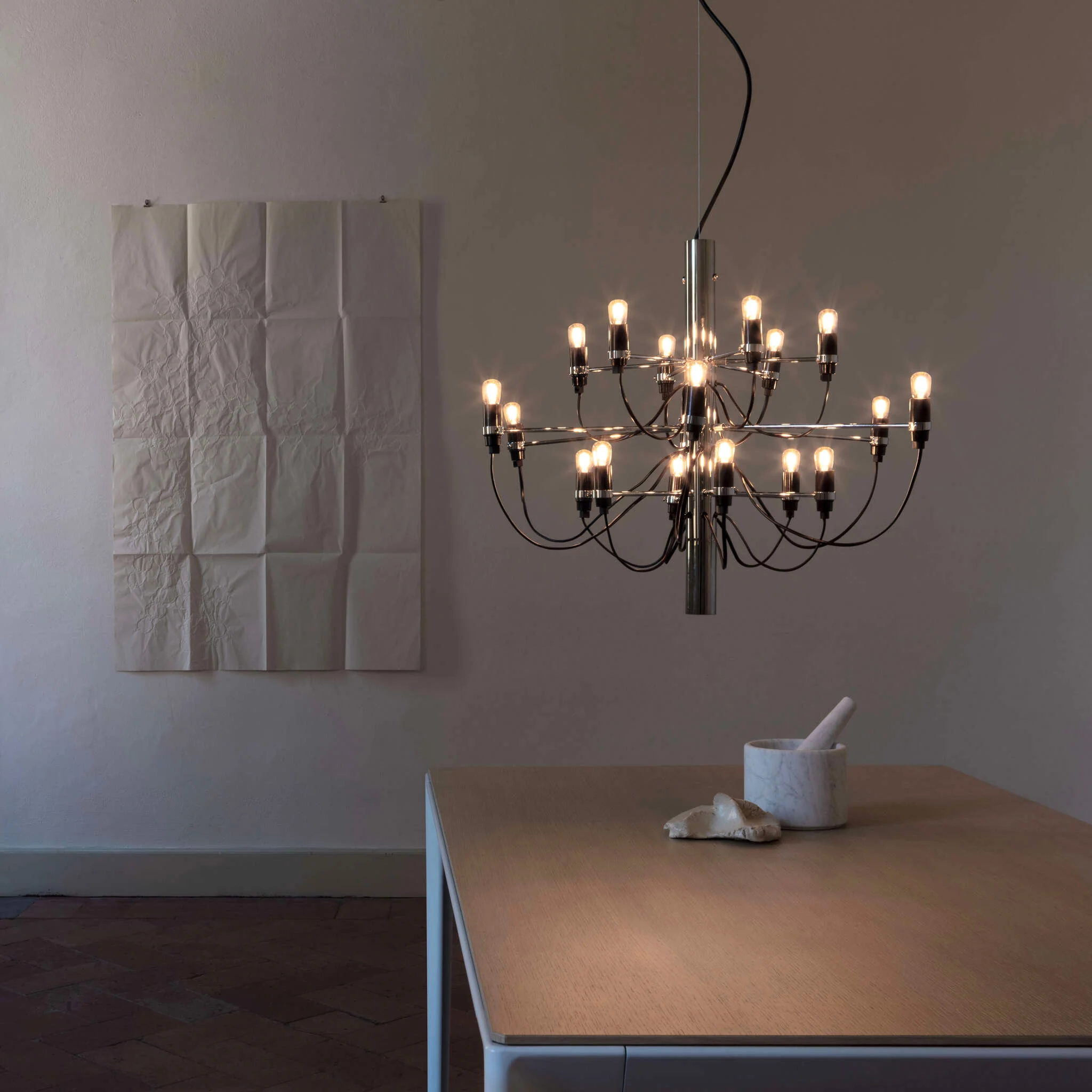 2097/18 Chandelier by Gino Sarfatti for Flos - Image 7