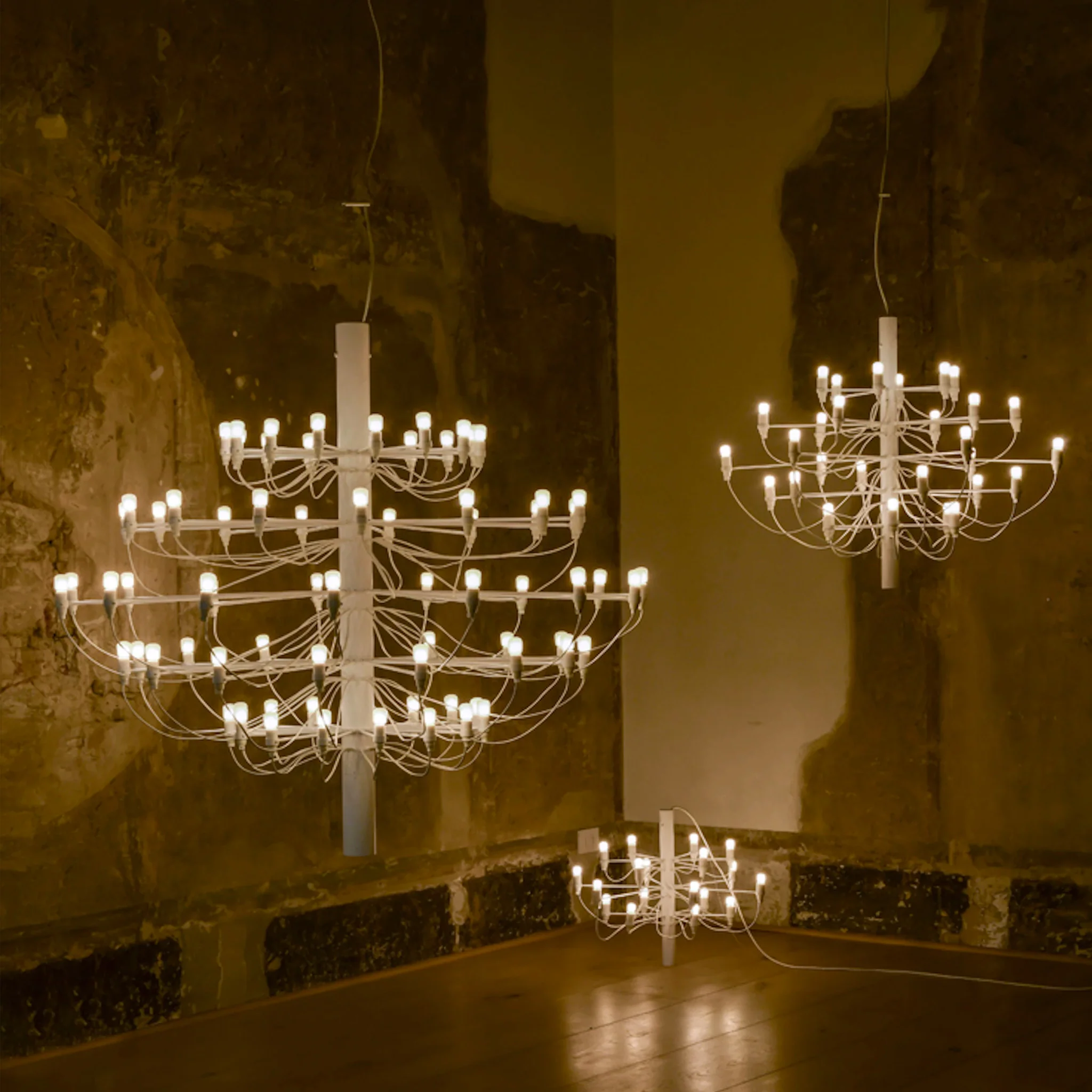 2097/18 Chandelier by Gino Sarfatti for Flos - Image 8