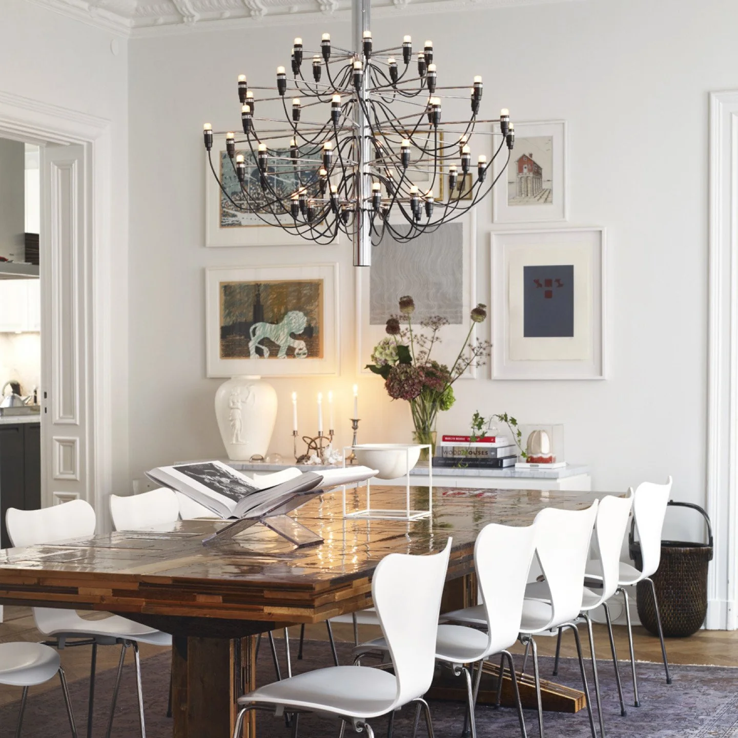 2097 Chandelier by Gino Sarfatti for Flos - Image 6