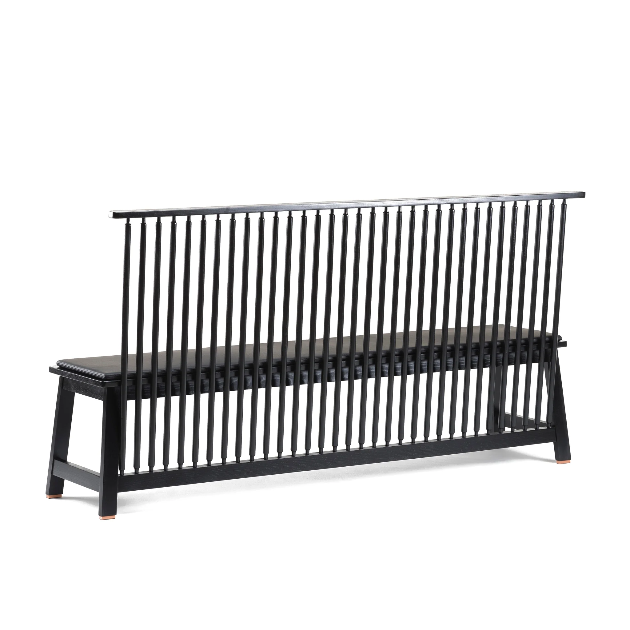 444 3-Seater Bench with Back by Ilse Crawford - Image 4