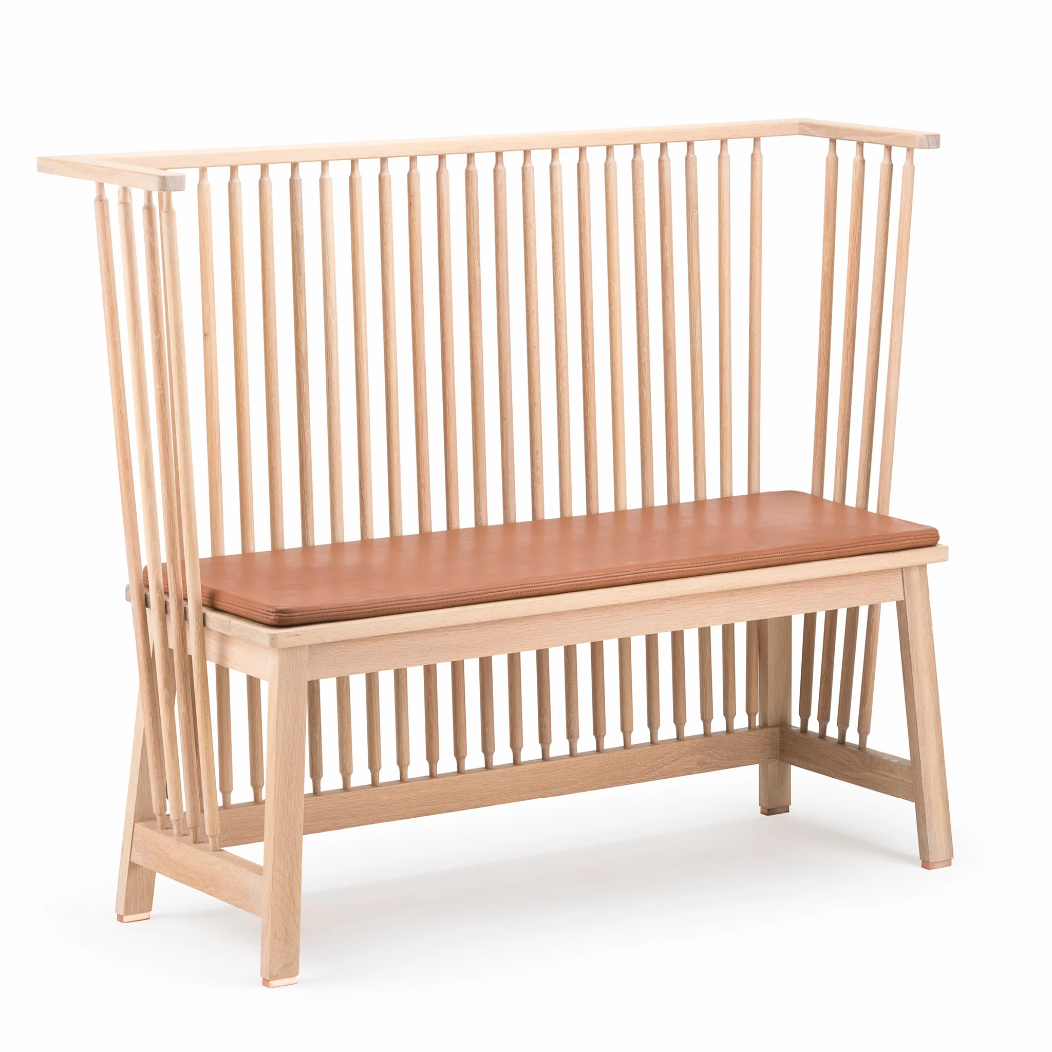 451 2-Seater Low Settle Bench by Ilse Crawford - Image 2