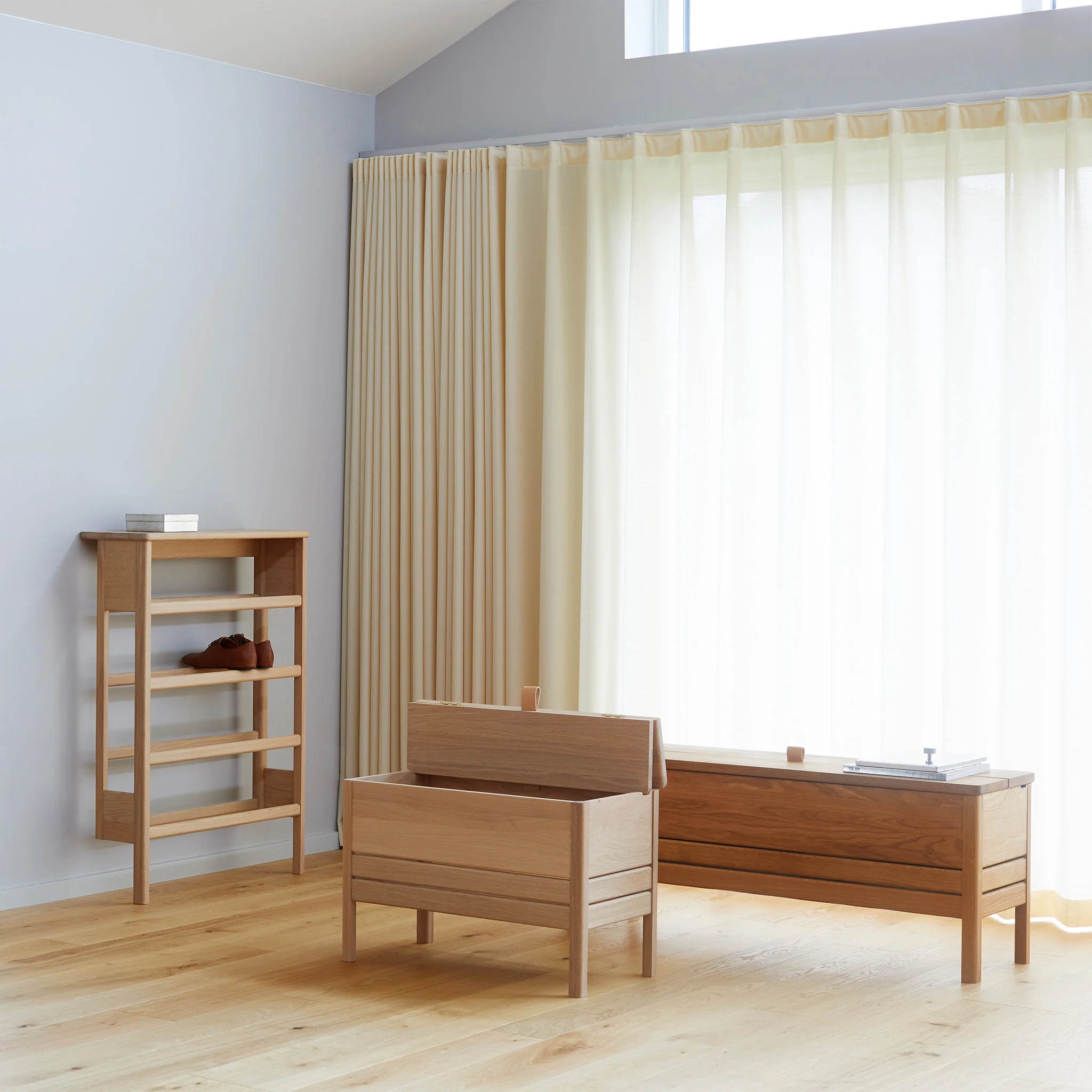 A Line Storage Bench 68 by Form and Refine - Image 6