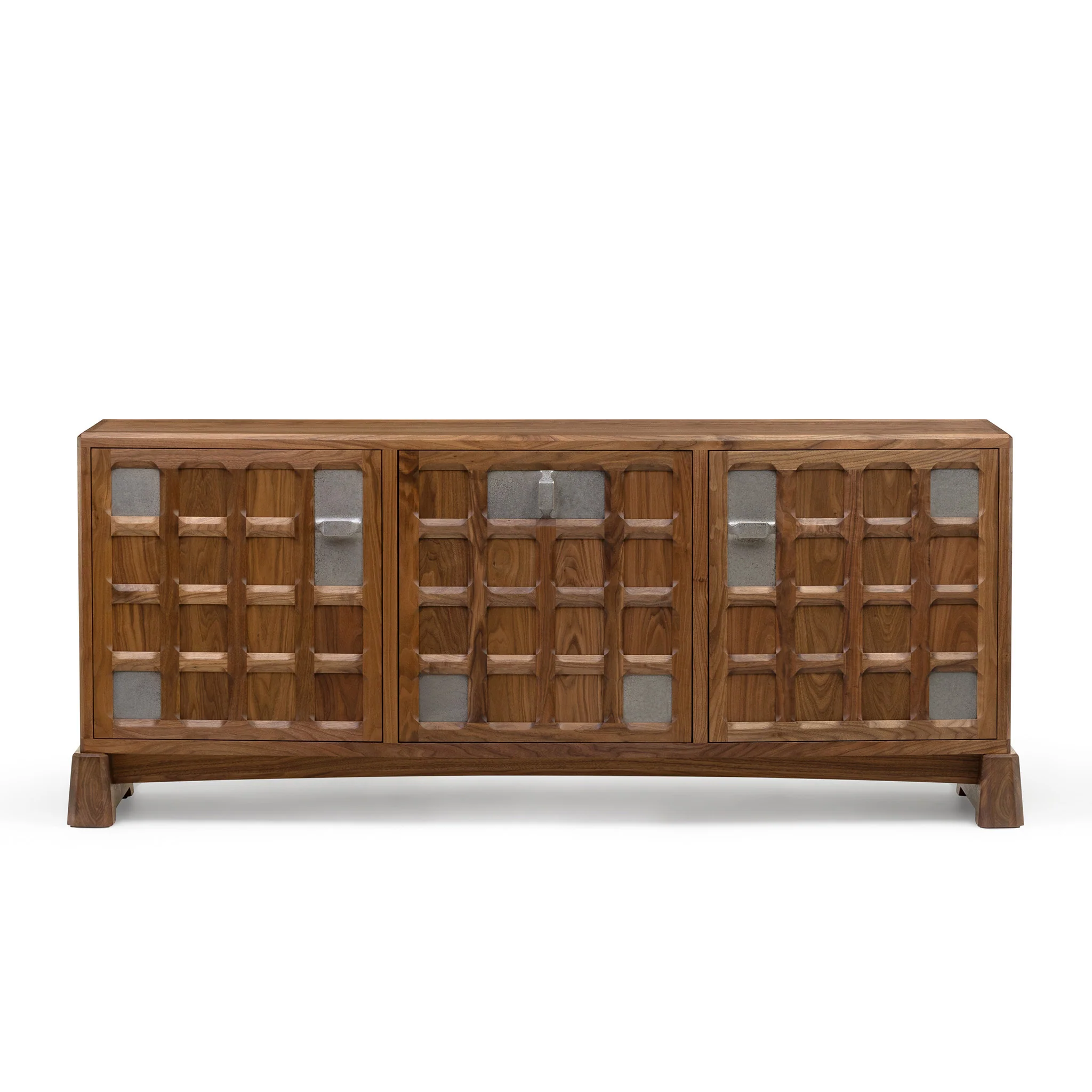 Arts and Crafts 3 Unit Sideboard Low by De La Espada