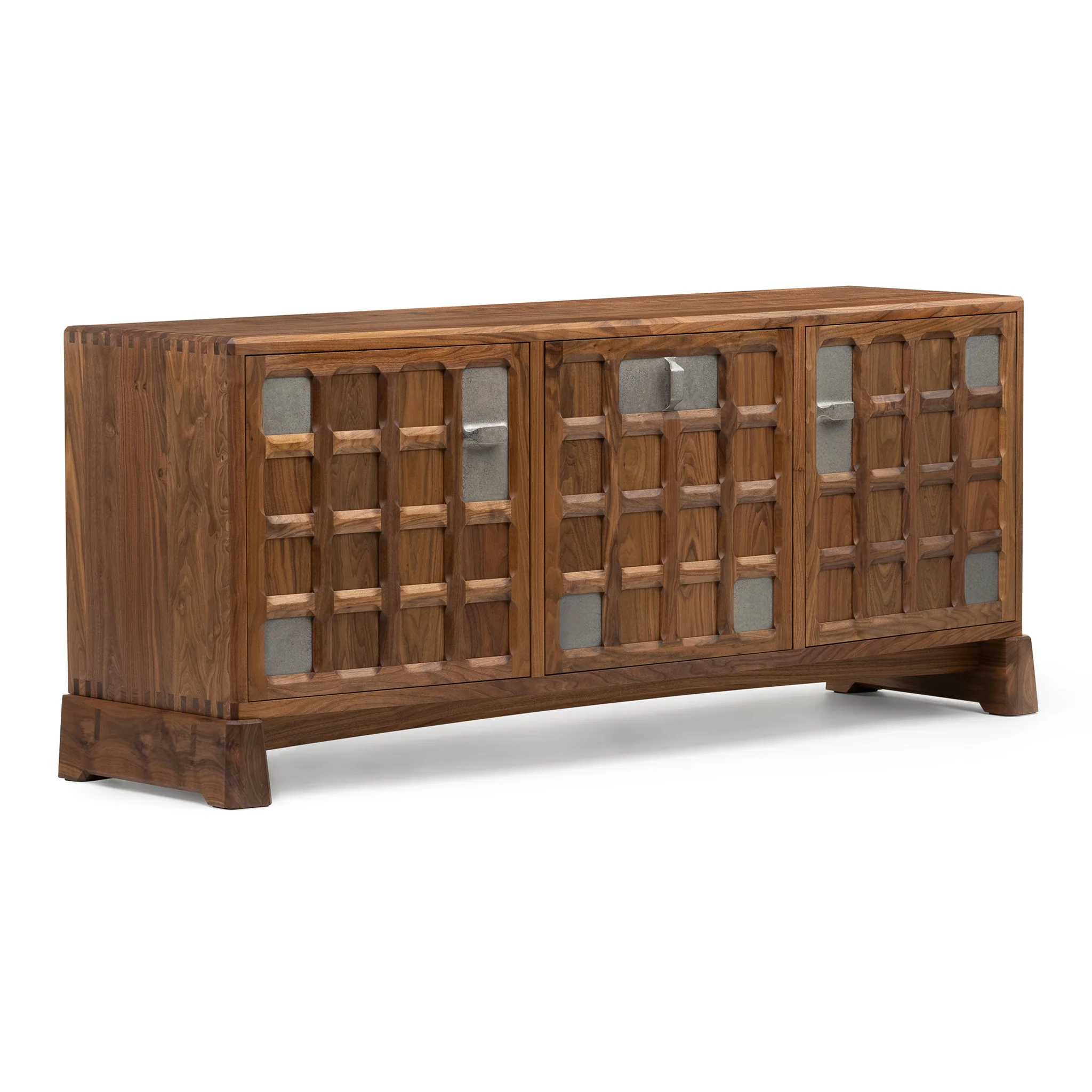 Arts and Crafts 3 Unit Sideboard Low by De La Espada - Image 2
