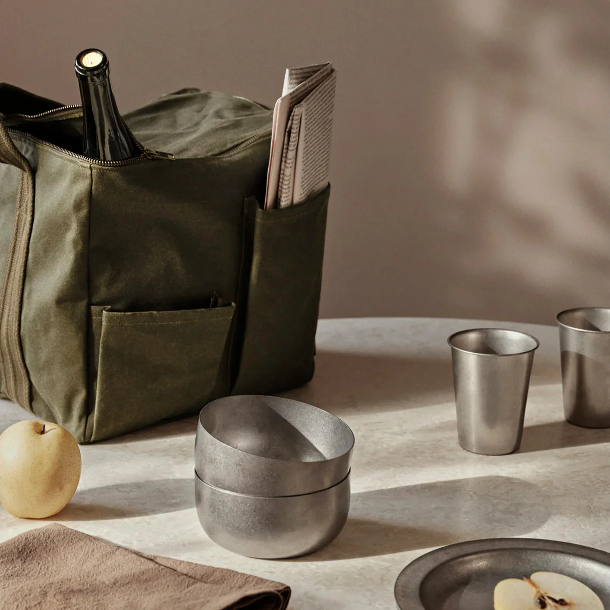 Bark Garden Picnic Bag by Ferm Living - Image 4