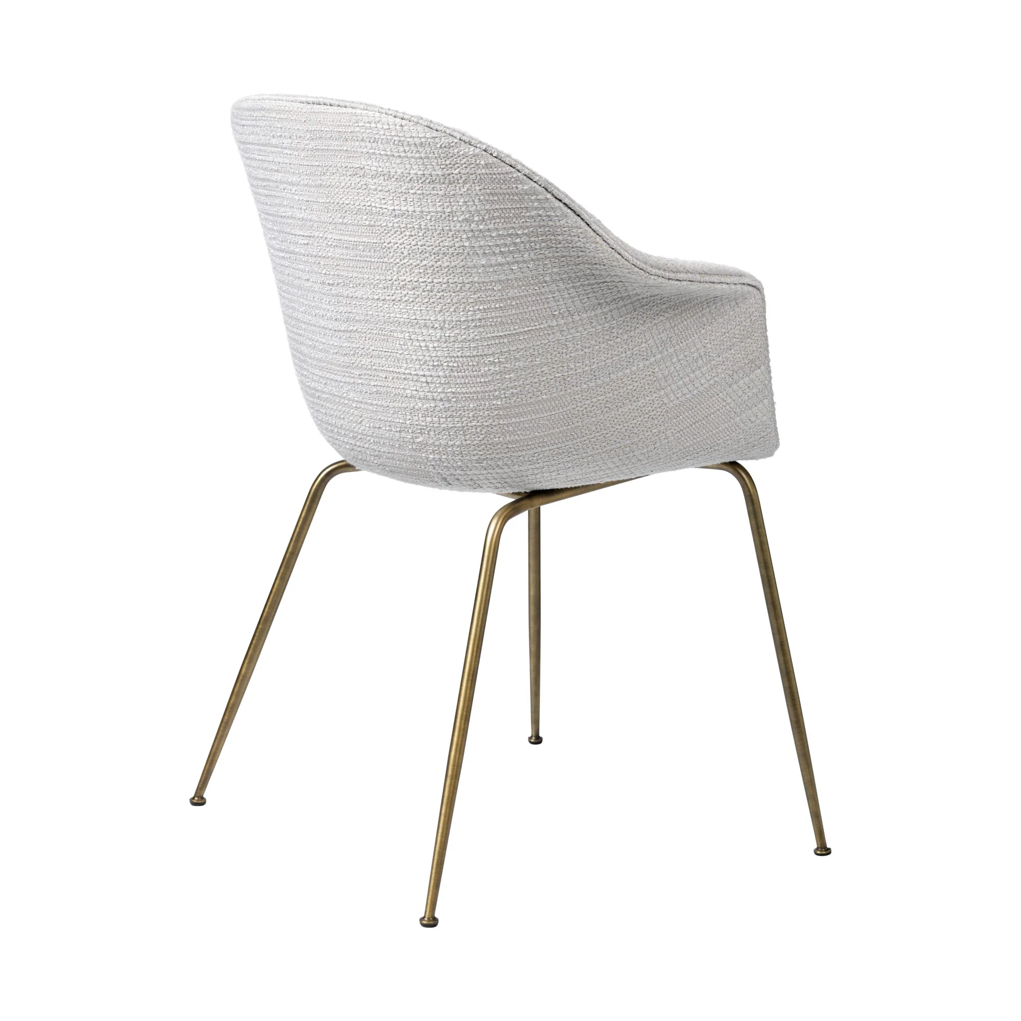 Bat Dining Chair Conic Base Upholstered by Gubi - Image 2