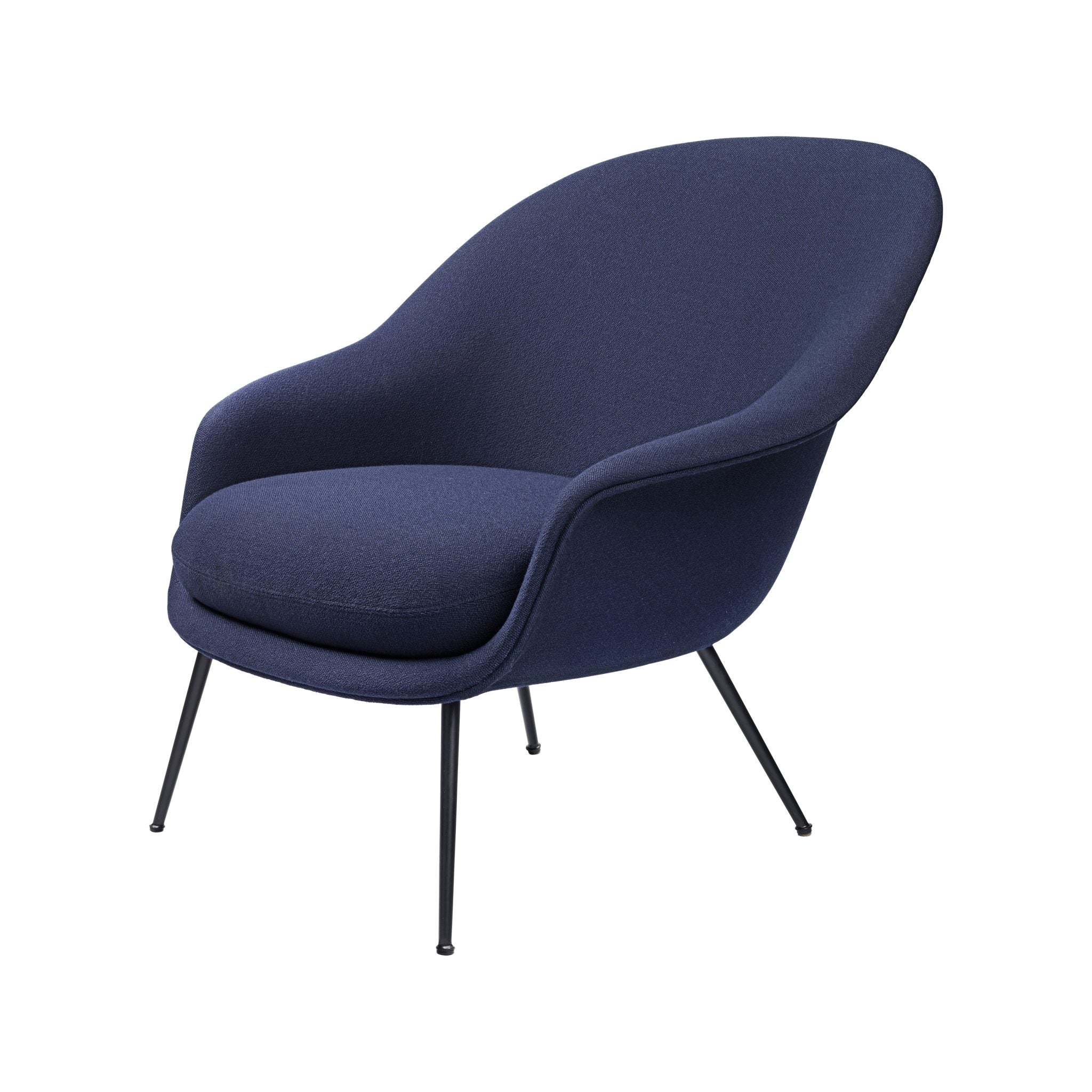 Bat Lounge Chair Low Back Conic Base by Gubi - Image 3