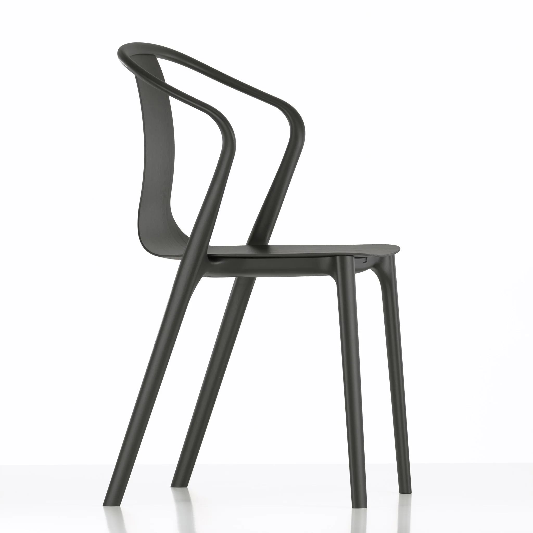 Belleville Armchair Wood by Vitra - Image 2