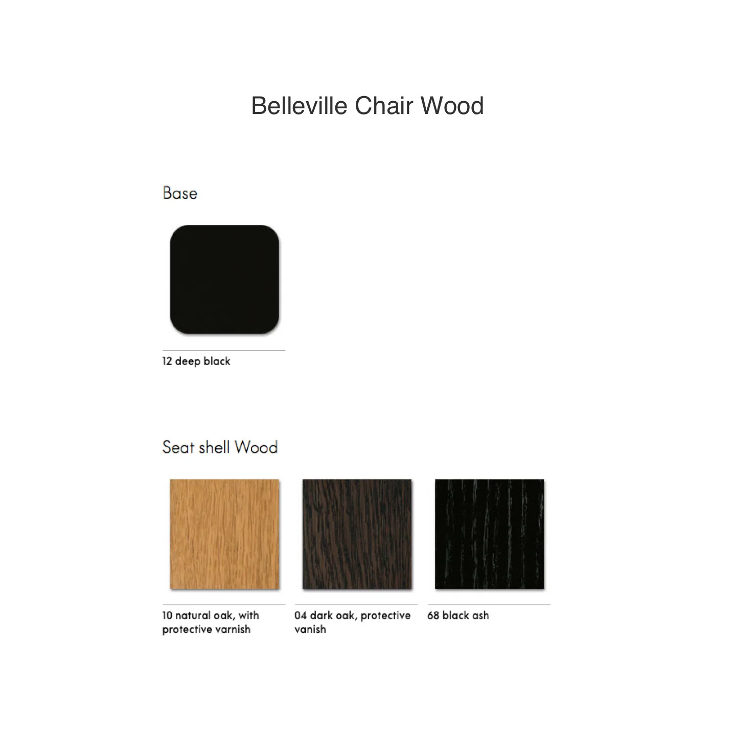 Belleville Chair Wood by Vitra - Image 6