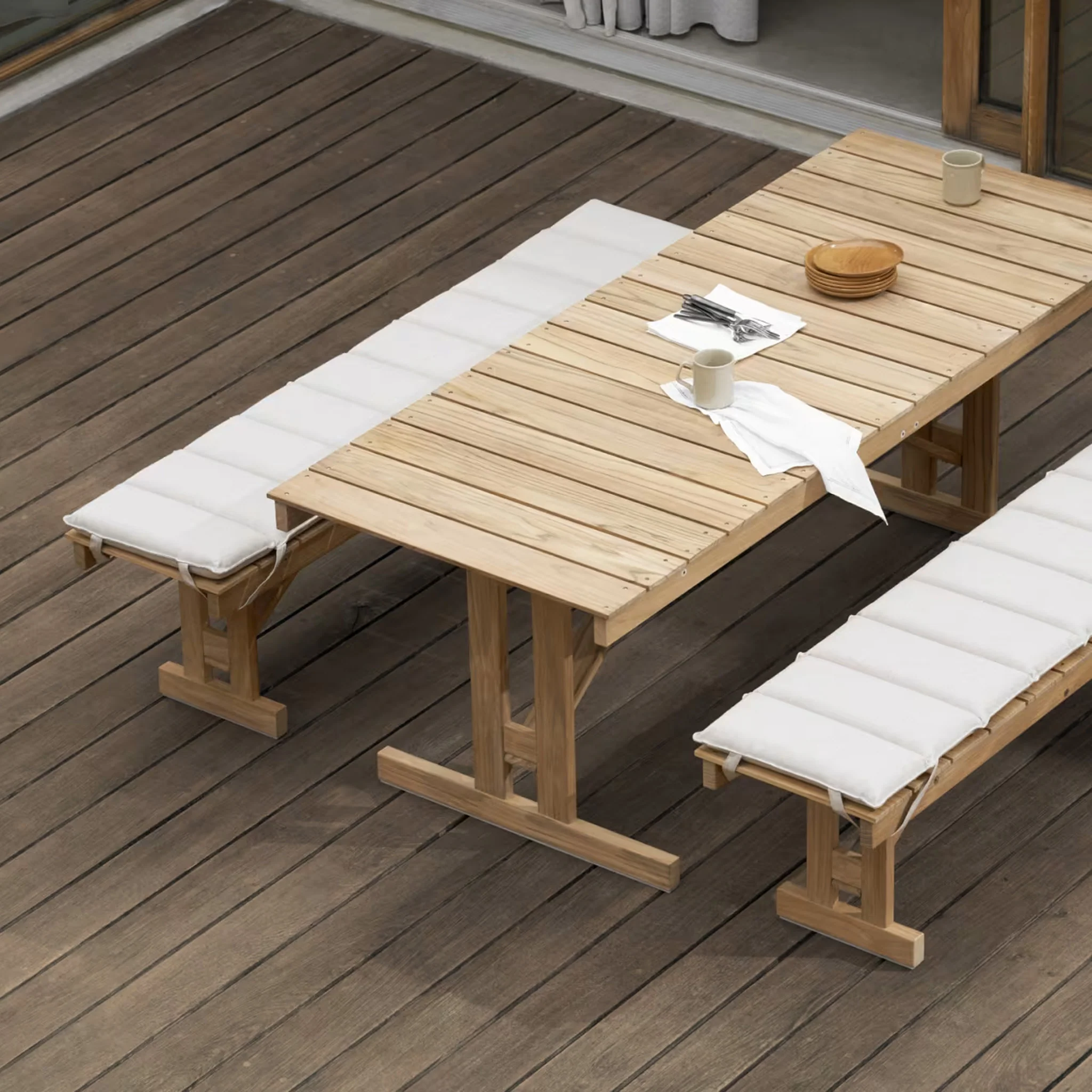BM1771 Outdoor Folding Table by Børge Mogensen - Image 4