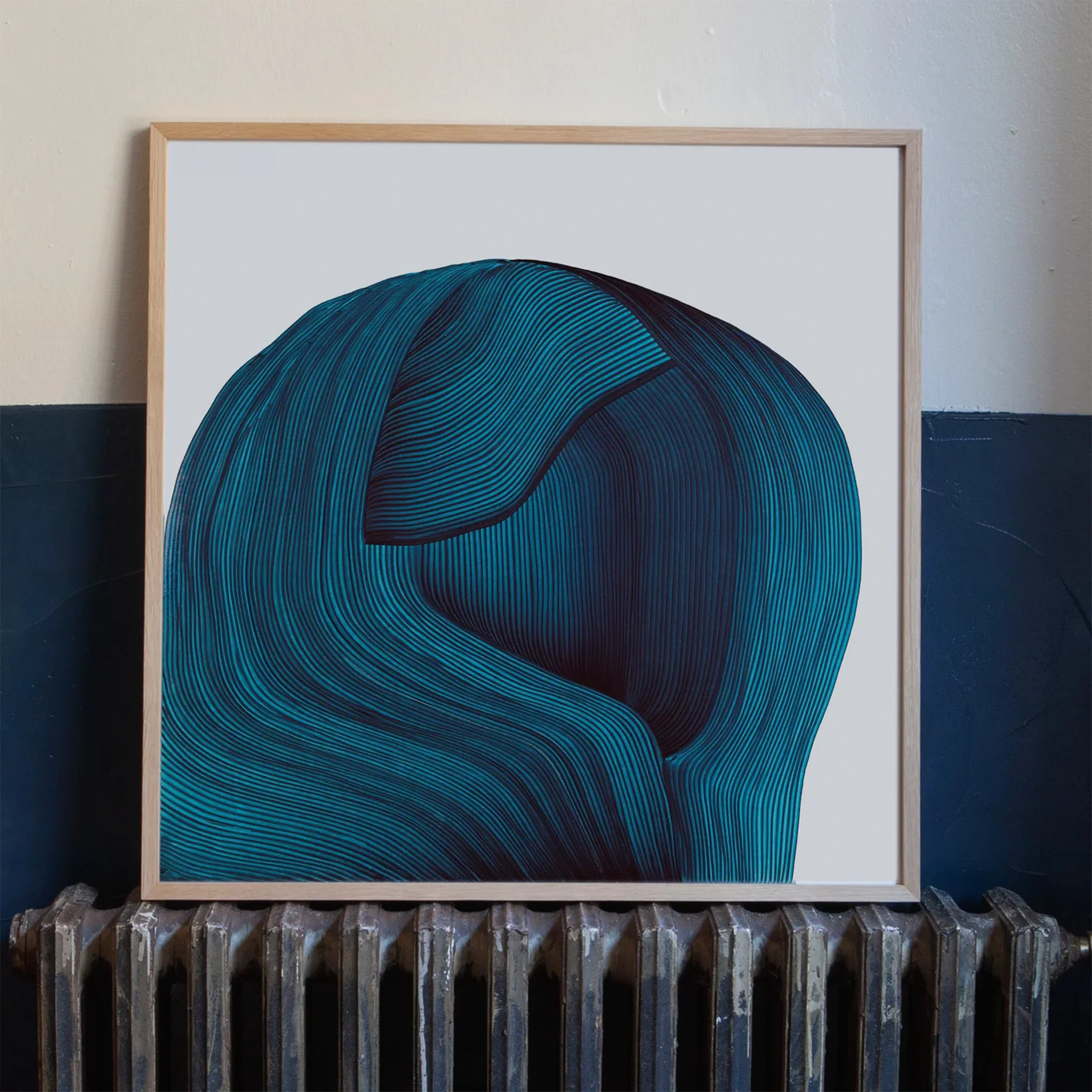 Bouroullec Drawing 4 / Blue by The Wrong Shop - Image 4