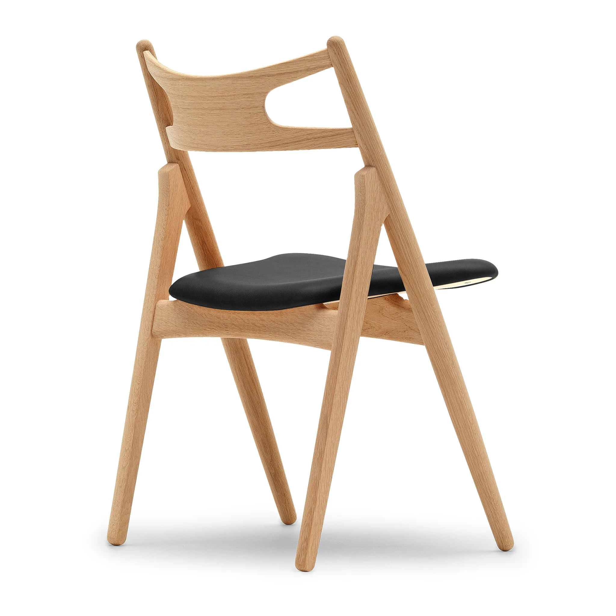 CH29P Sawbuck Chair Upholstered by Carl Hansen & Søn - Image 4