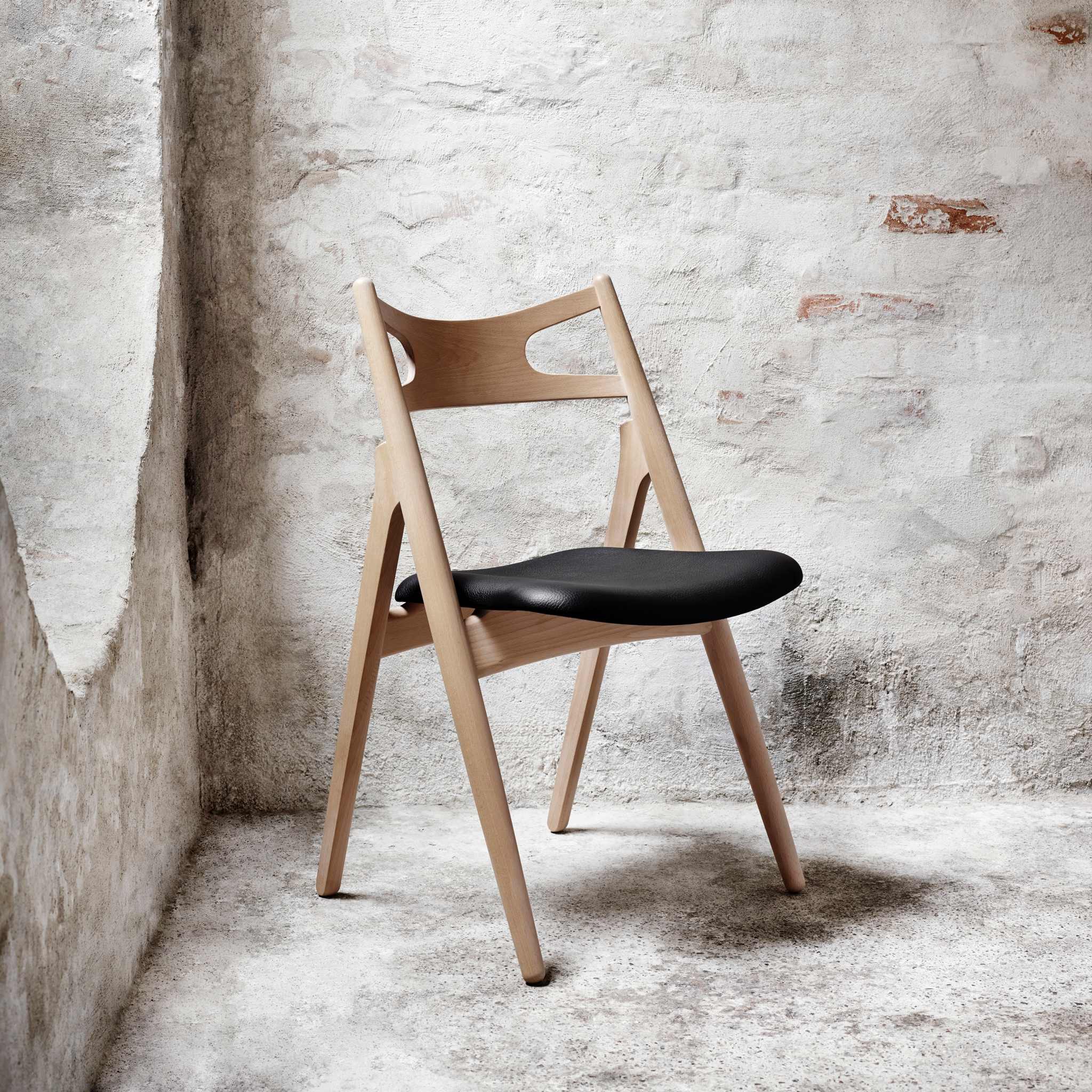CH29P Sawbuck Chair Upholstered by Carl Hansen & Søn - Image 8