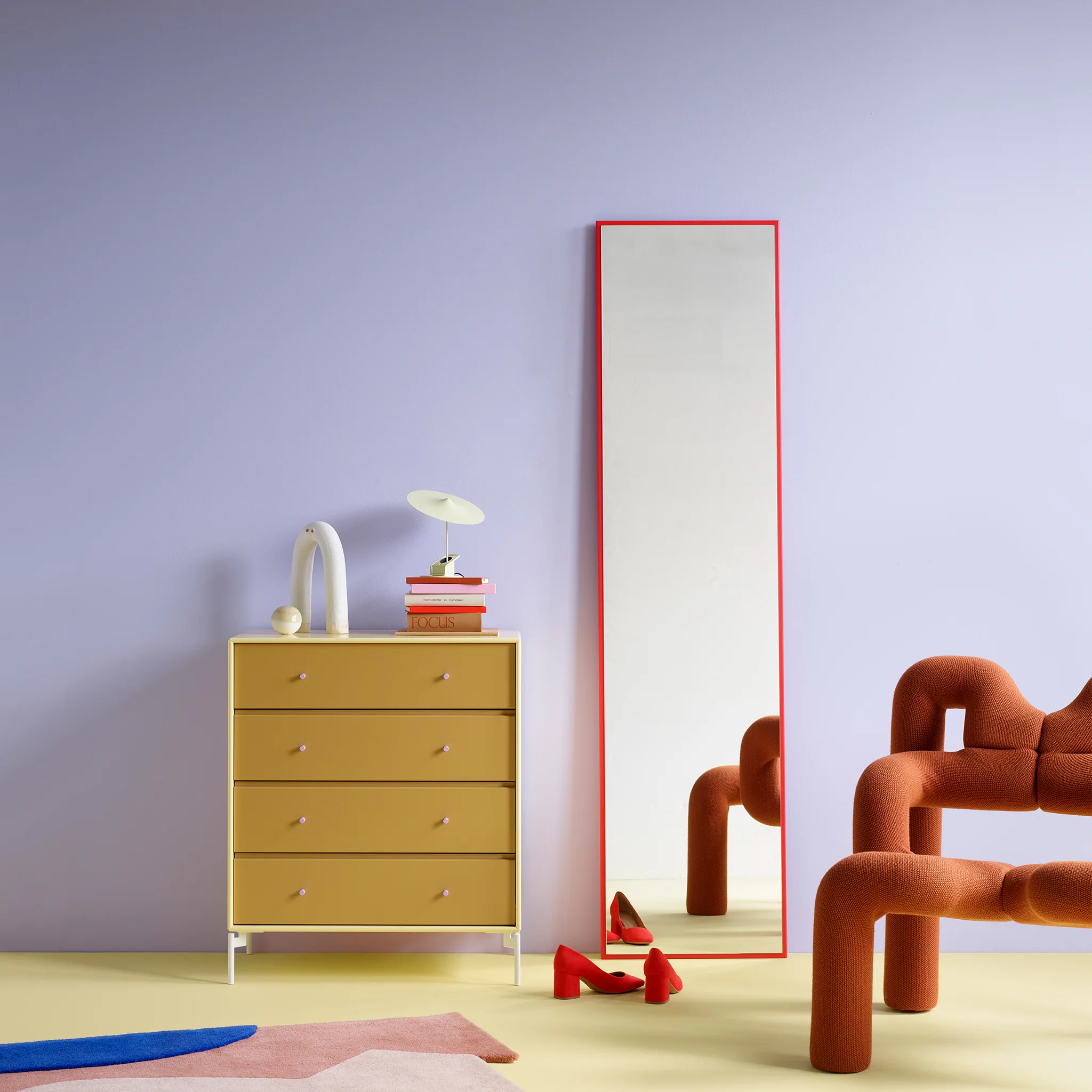 Colour Frame Mirror by Montana Furniture - Image 5