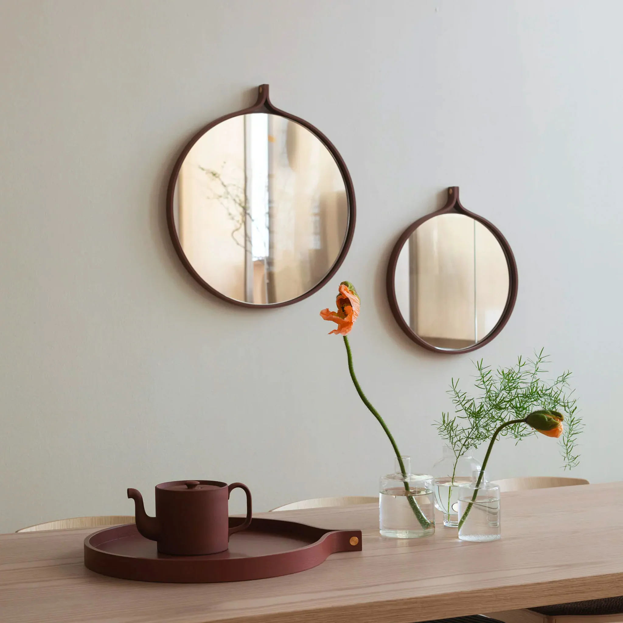 Comma Round Mirror by Swedese - Image 7