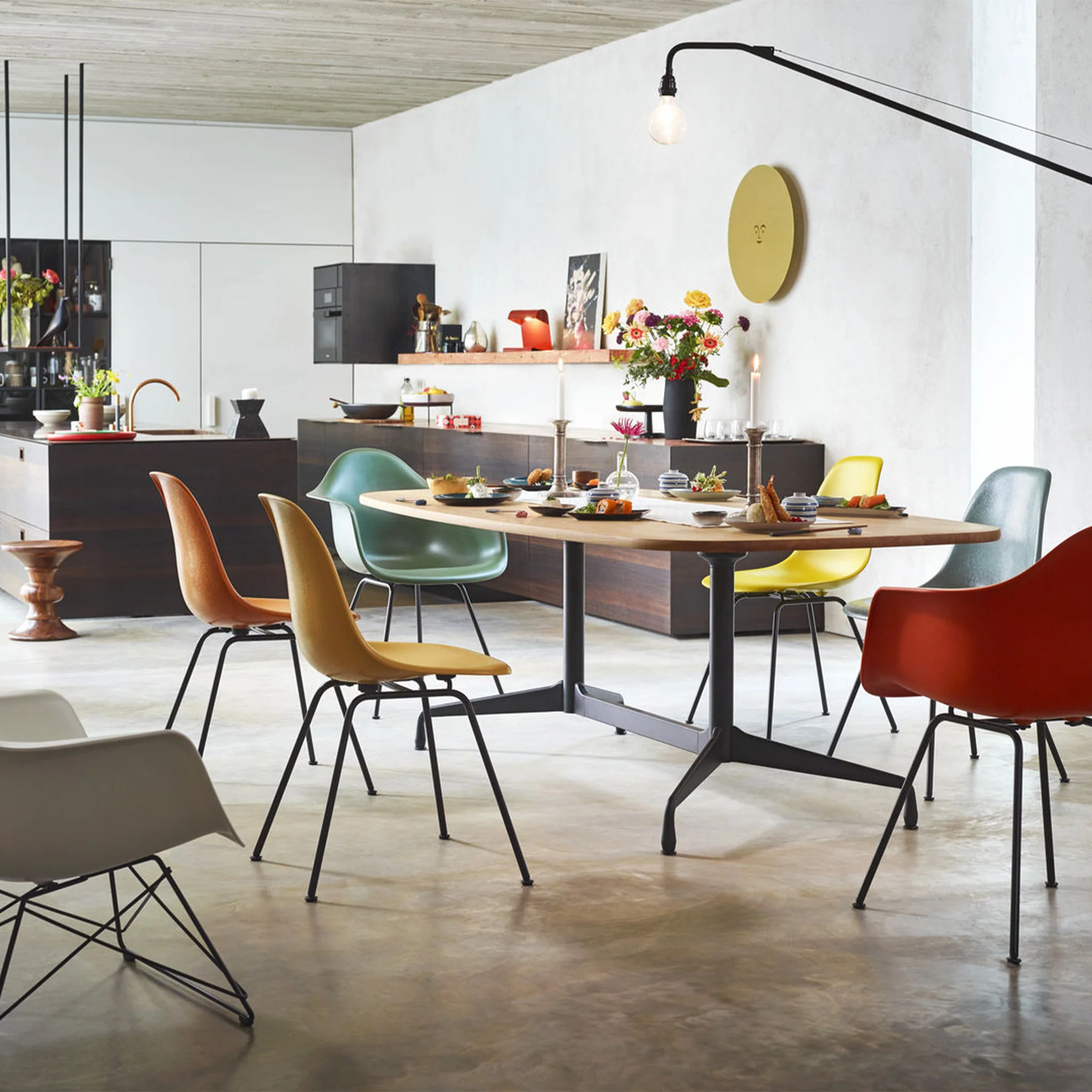 Eames Fiberglass Chair DSX by Vitra - Image 6