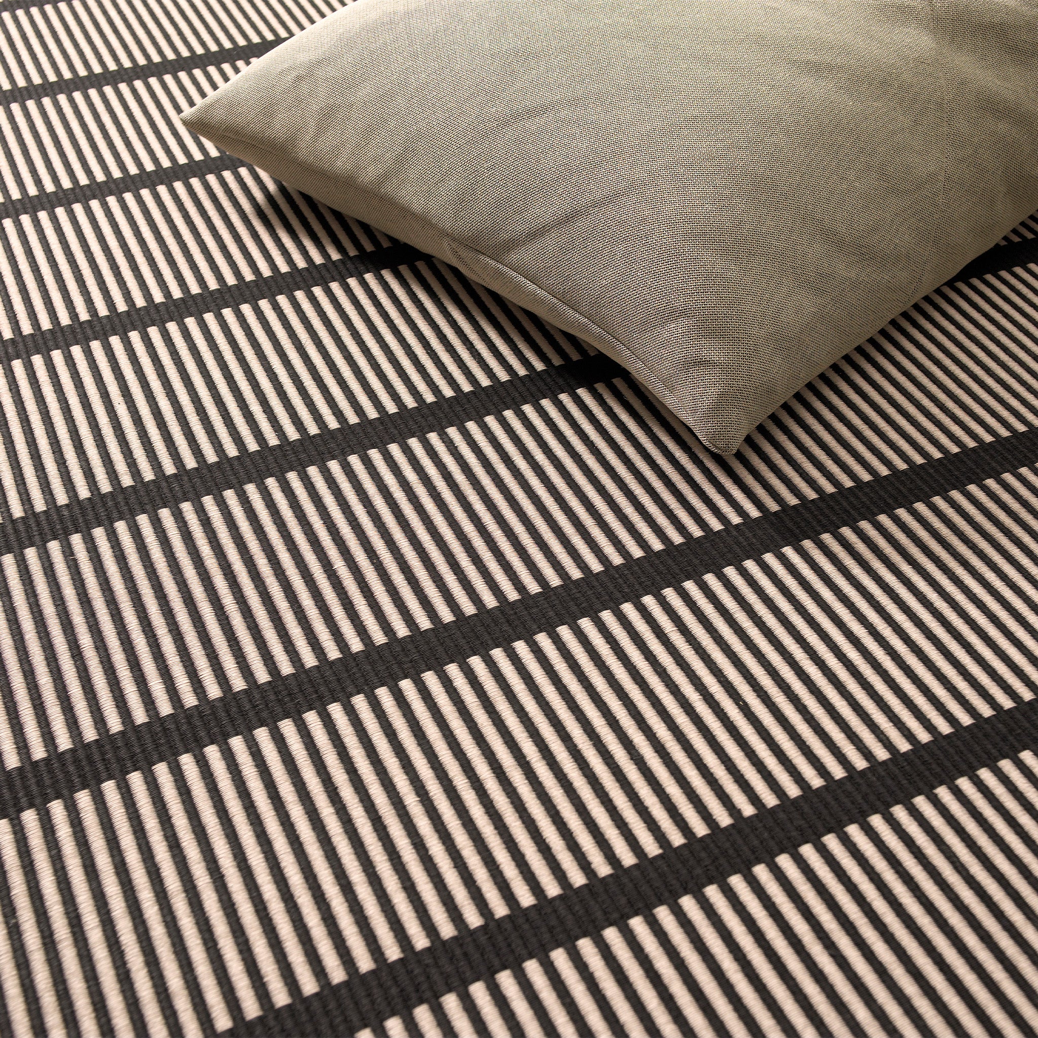 Cut Stripe Rug by Ritva Puotila for Woodnotes - Image 2