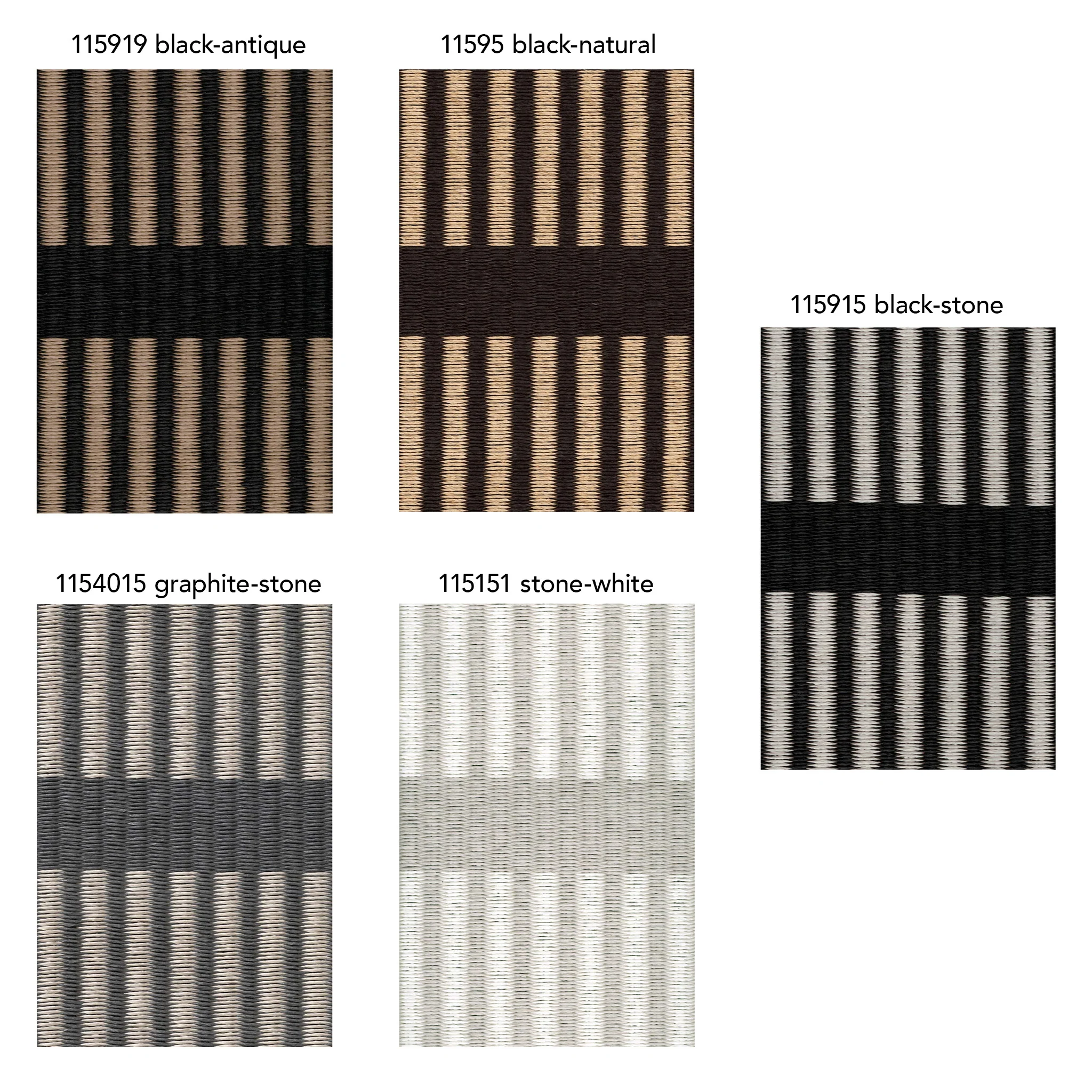 Cut Stripe Rug by Ritva Puotila for Woodnotes - Image 4
