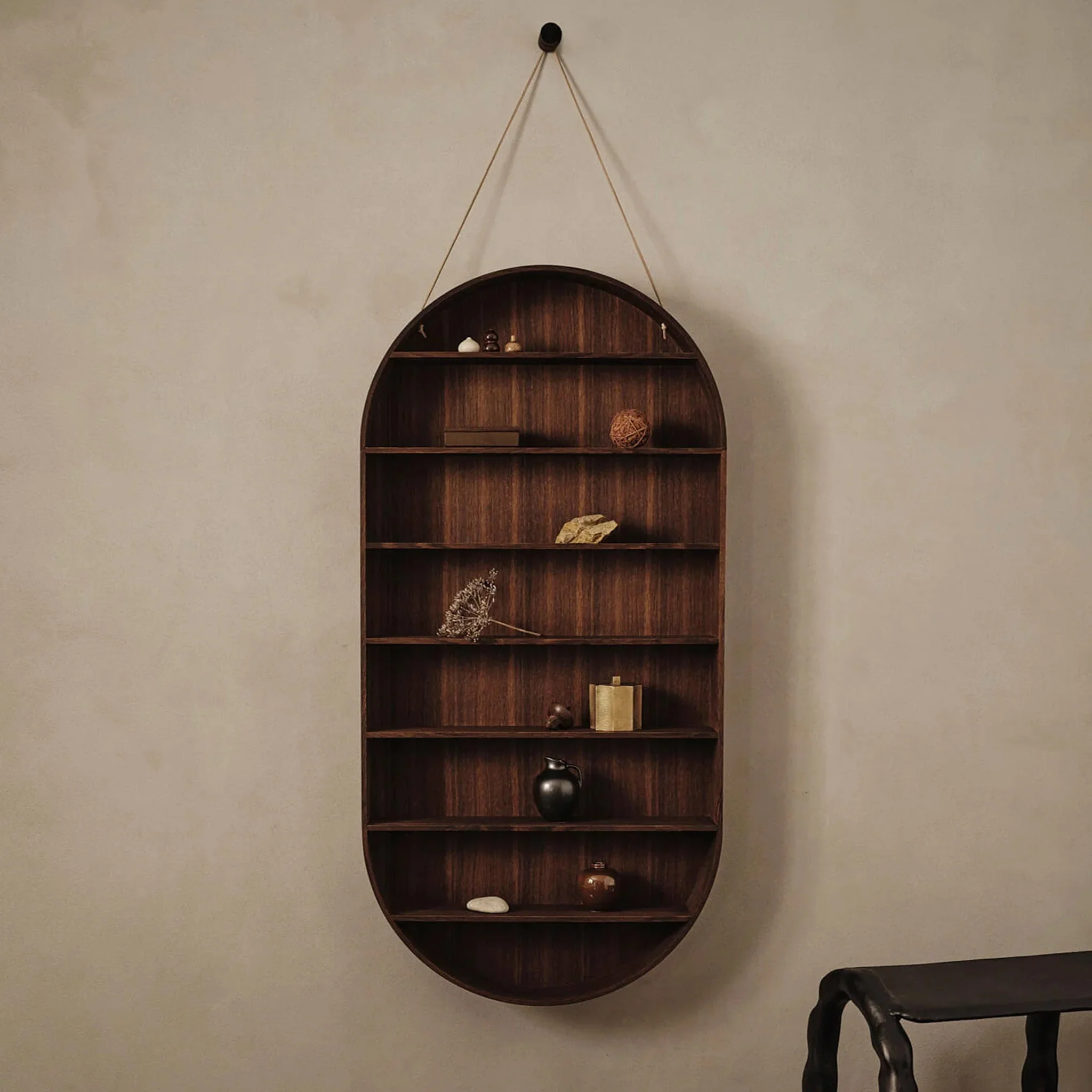 Dorm Oval Wall Shelf by Ferm Living - Image 3