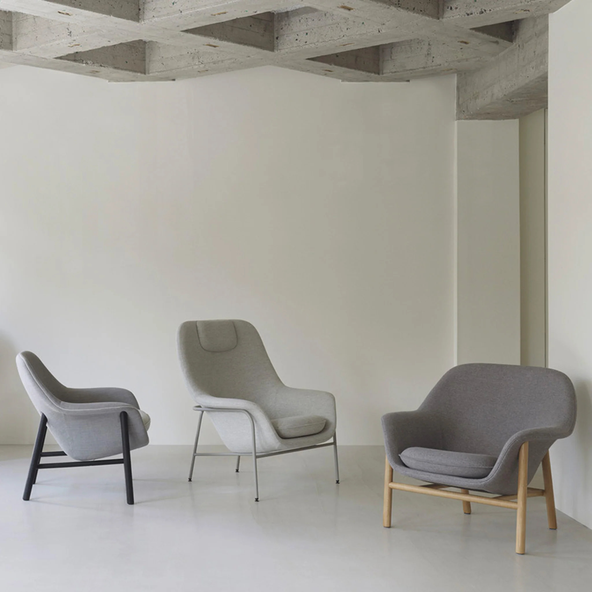 Drape Lounge Chair Low by Normann Copenhagen - Image 5
