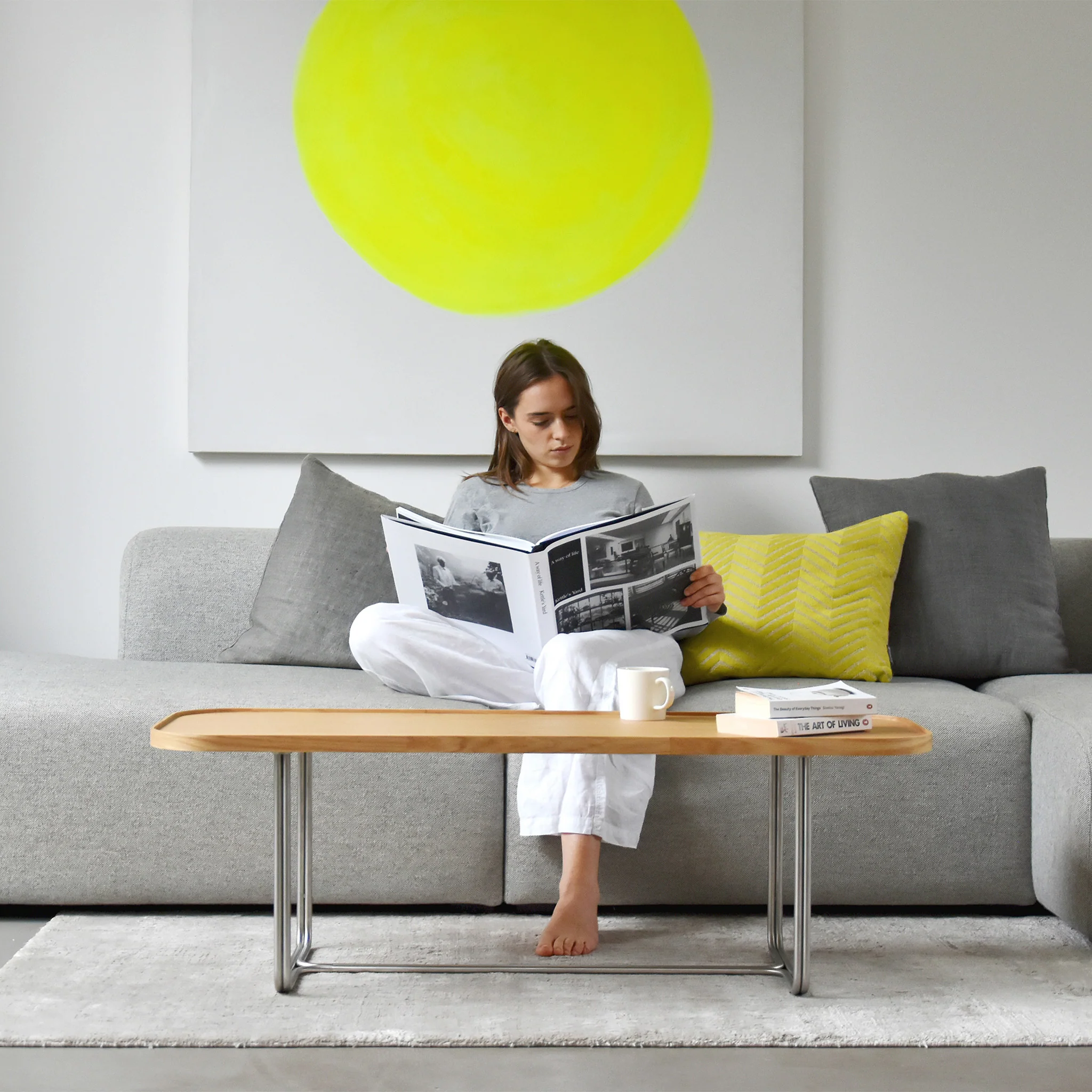 DT114 Rectangular Coffee Table by Wireworks - Image 6