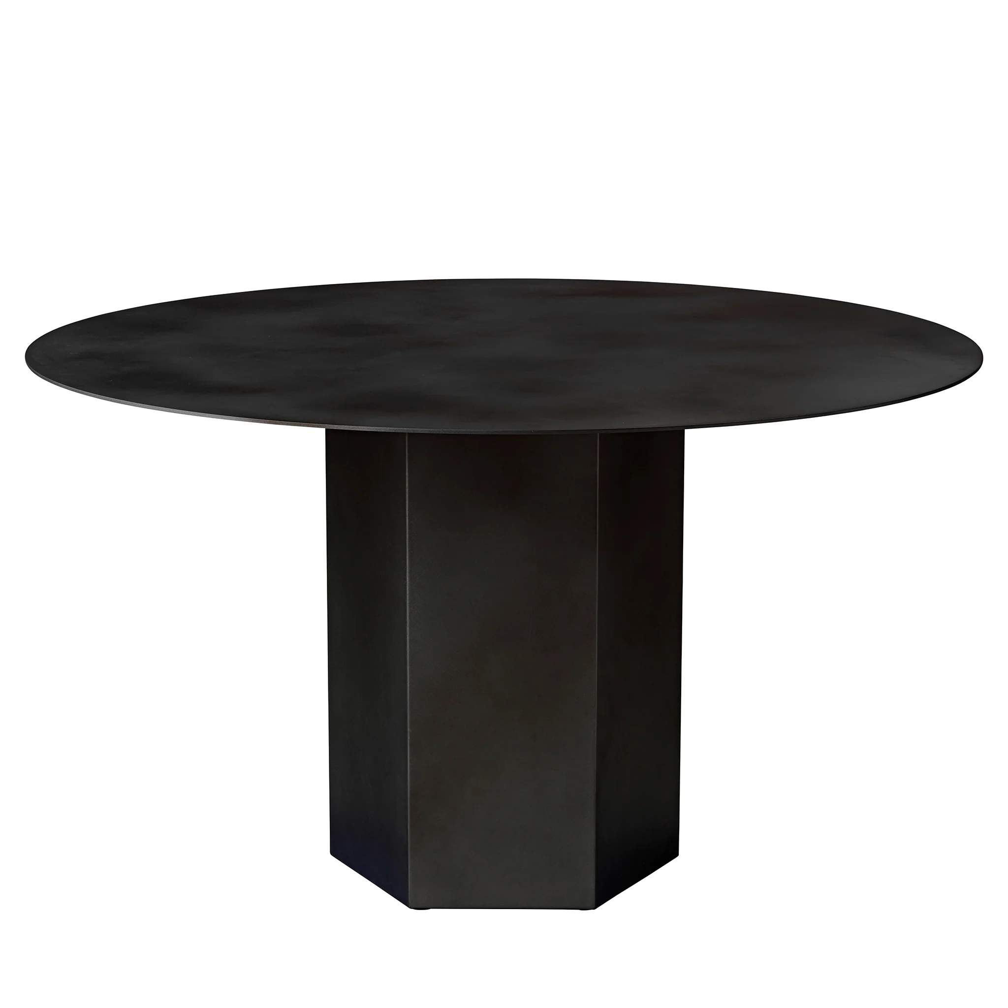 Epic Dining Table Round Steel by GamFratesi for Gubi - Image 4