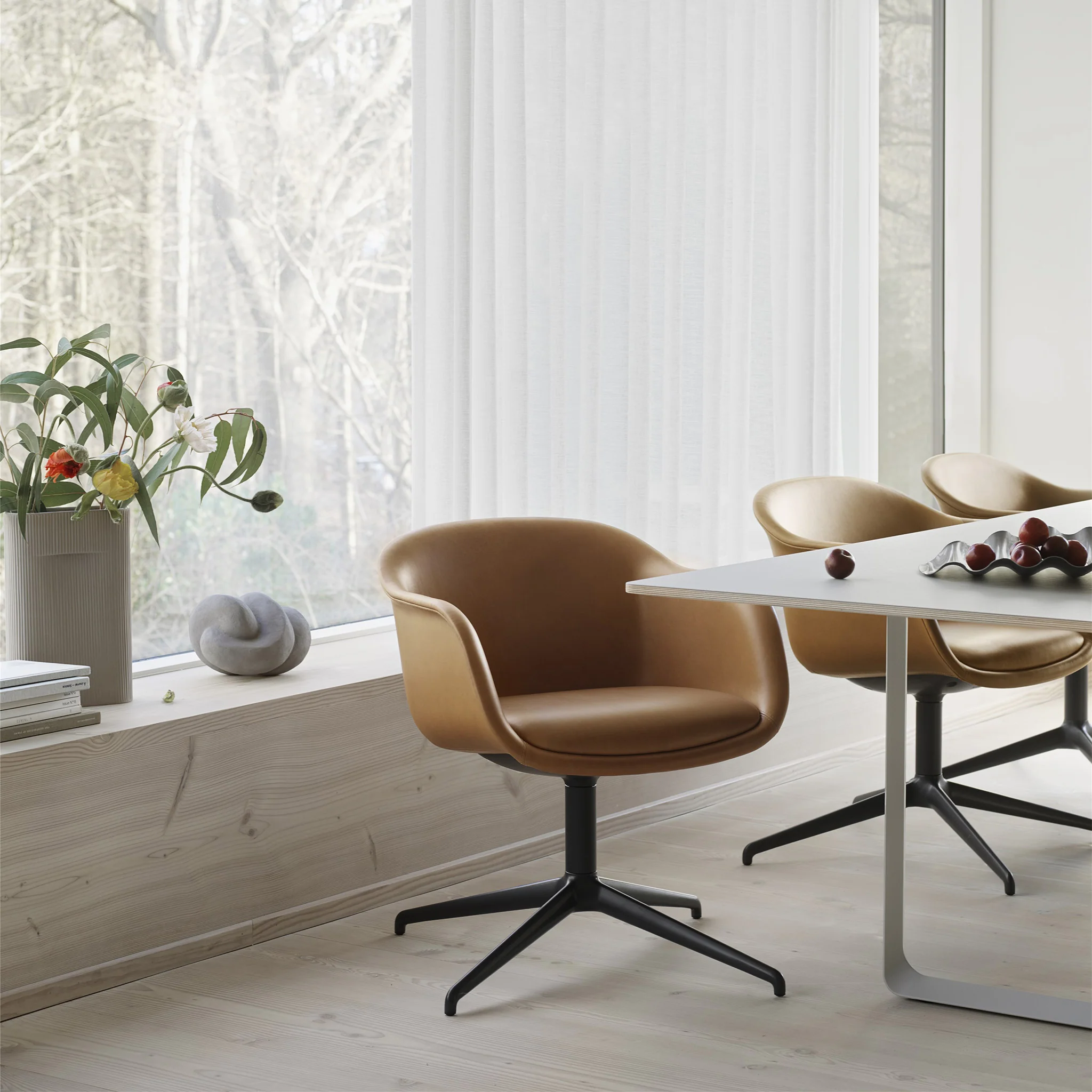 Fiber Conference Armchair Swivel Base by Muuto - Image 4