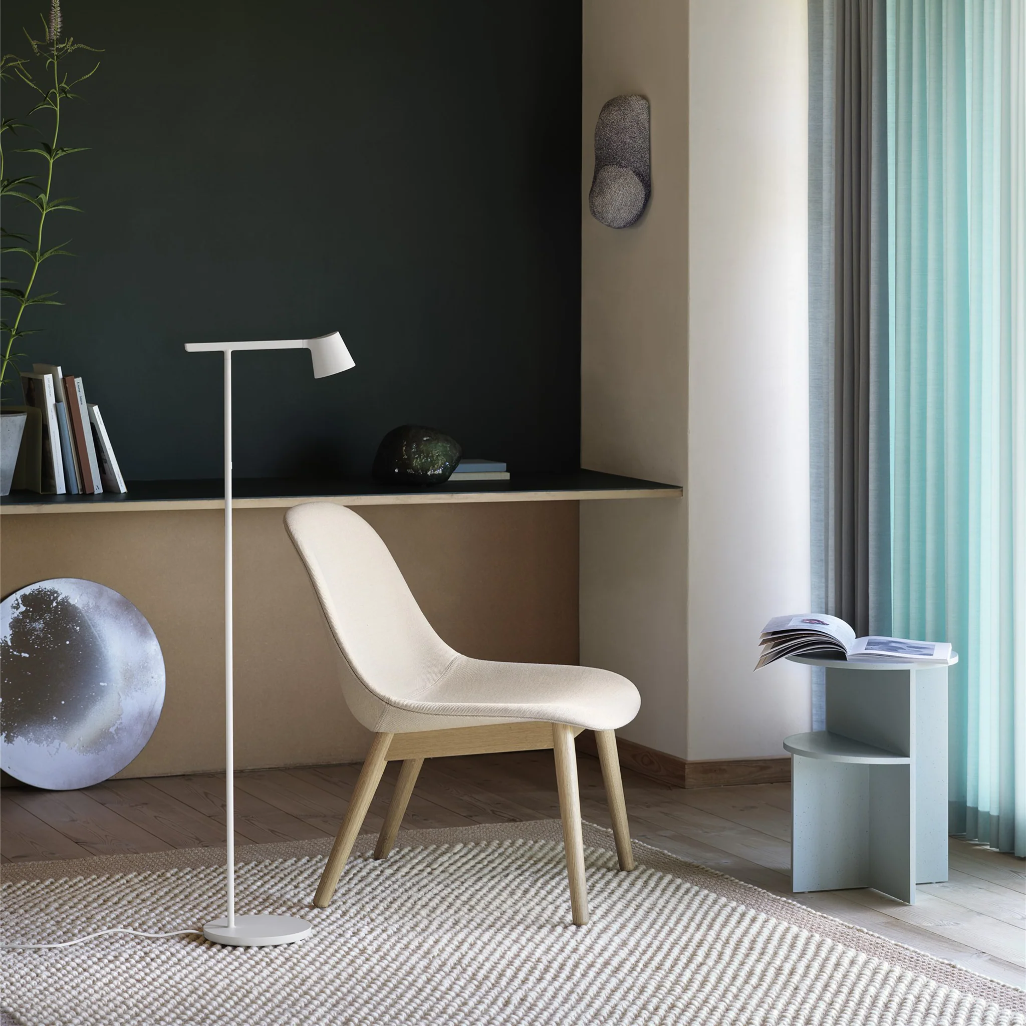 Fiber Lounge Chair Wood Base by Muuto - Image 6