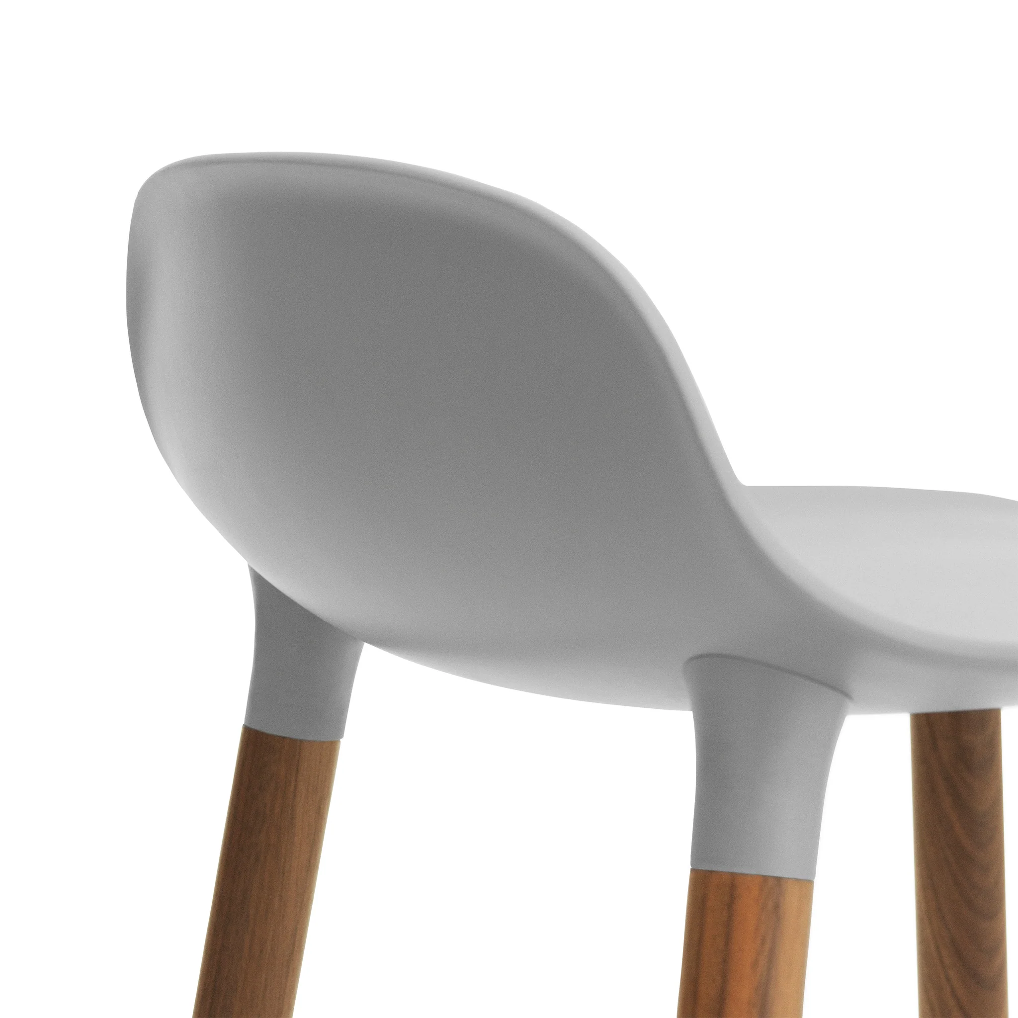 Form Bar Stool with Wooden Base by Normann Copenhagen - Image 6