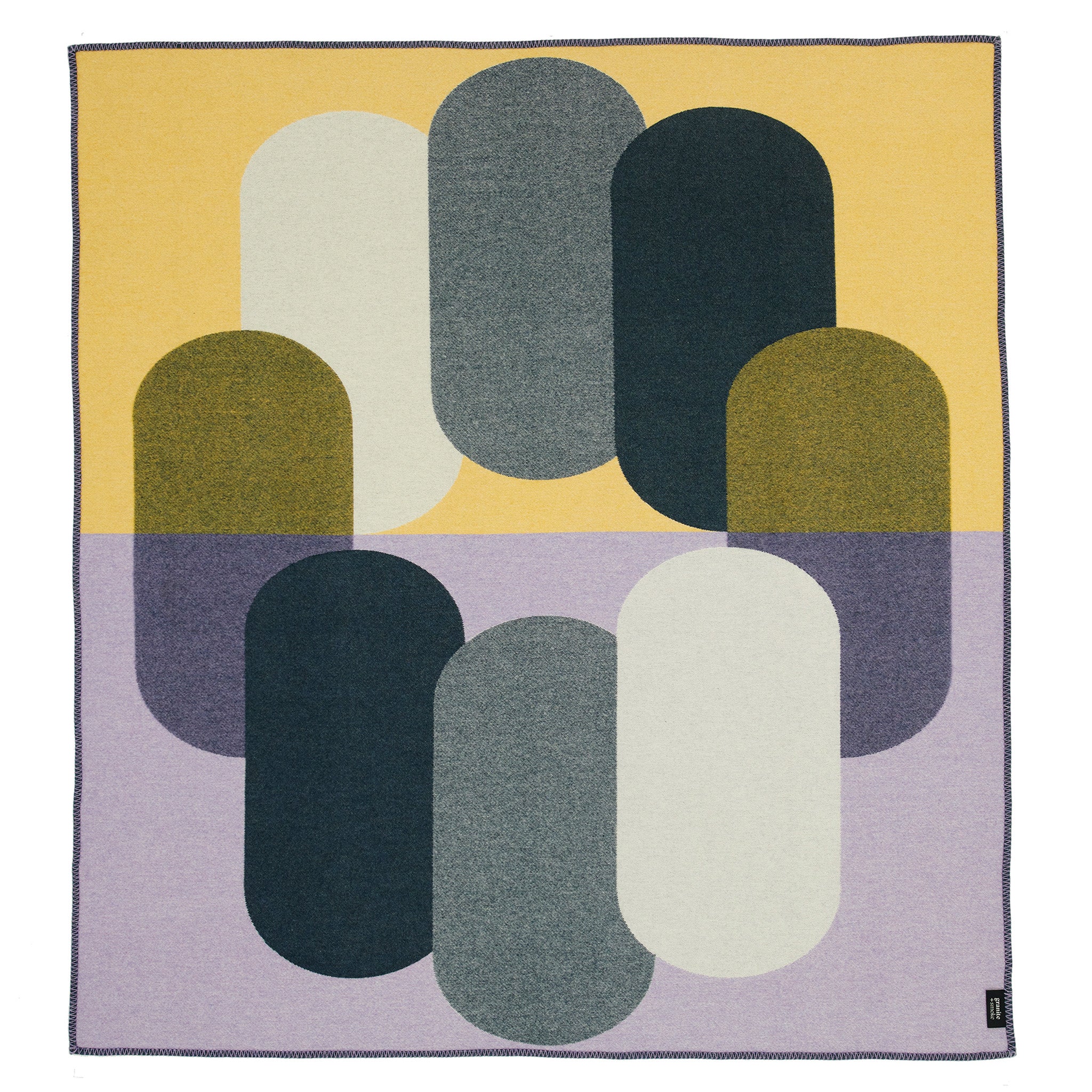 Gradient Pill Recycled Wool Blanket - Image 2