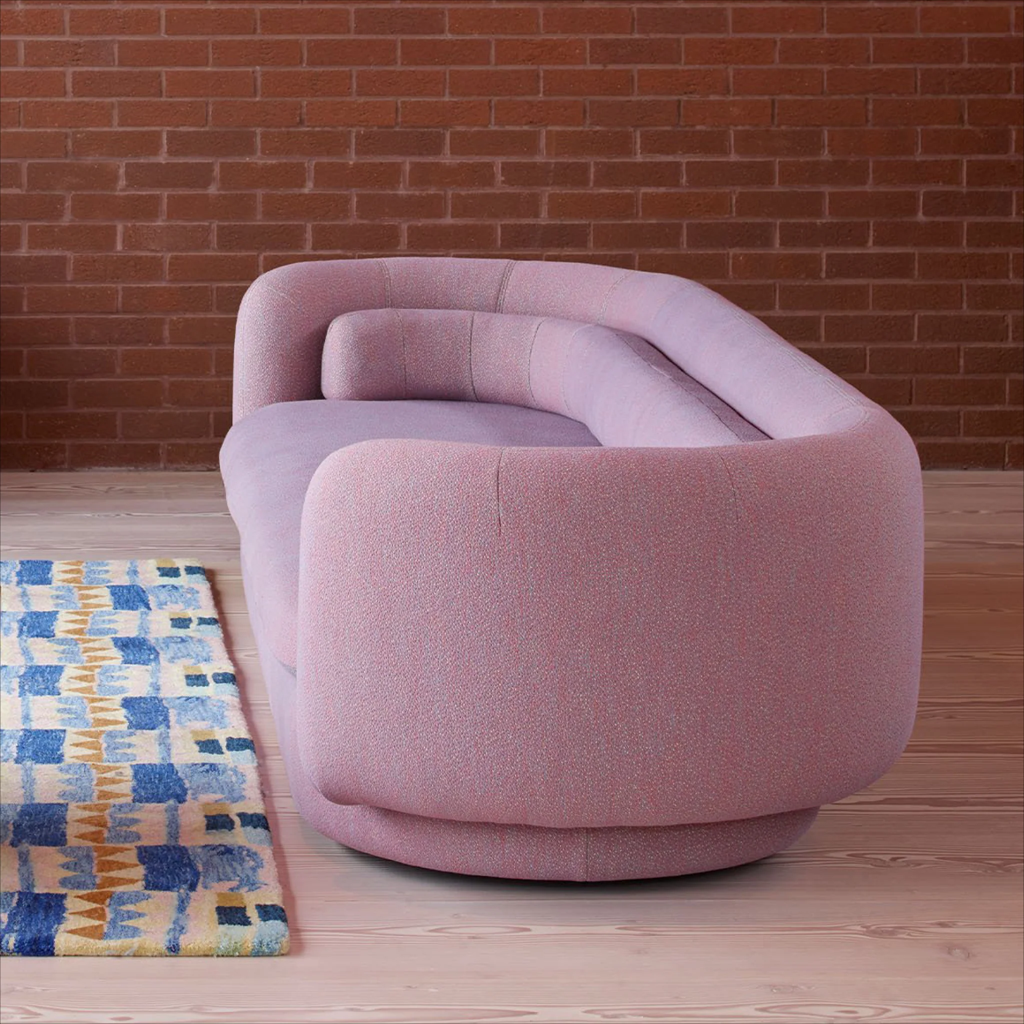 Group Four Seat Sofa by SCP - Image 6