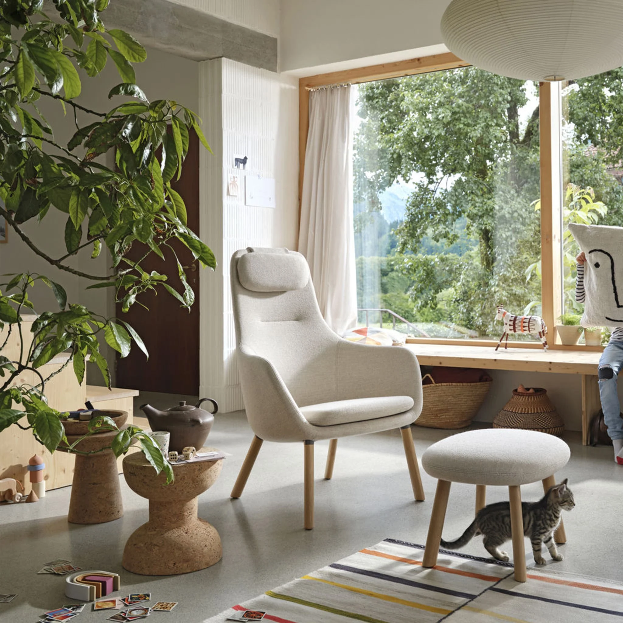 HAL Lounge Ottoman By Jasper Morrison for Vitra - Image 3