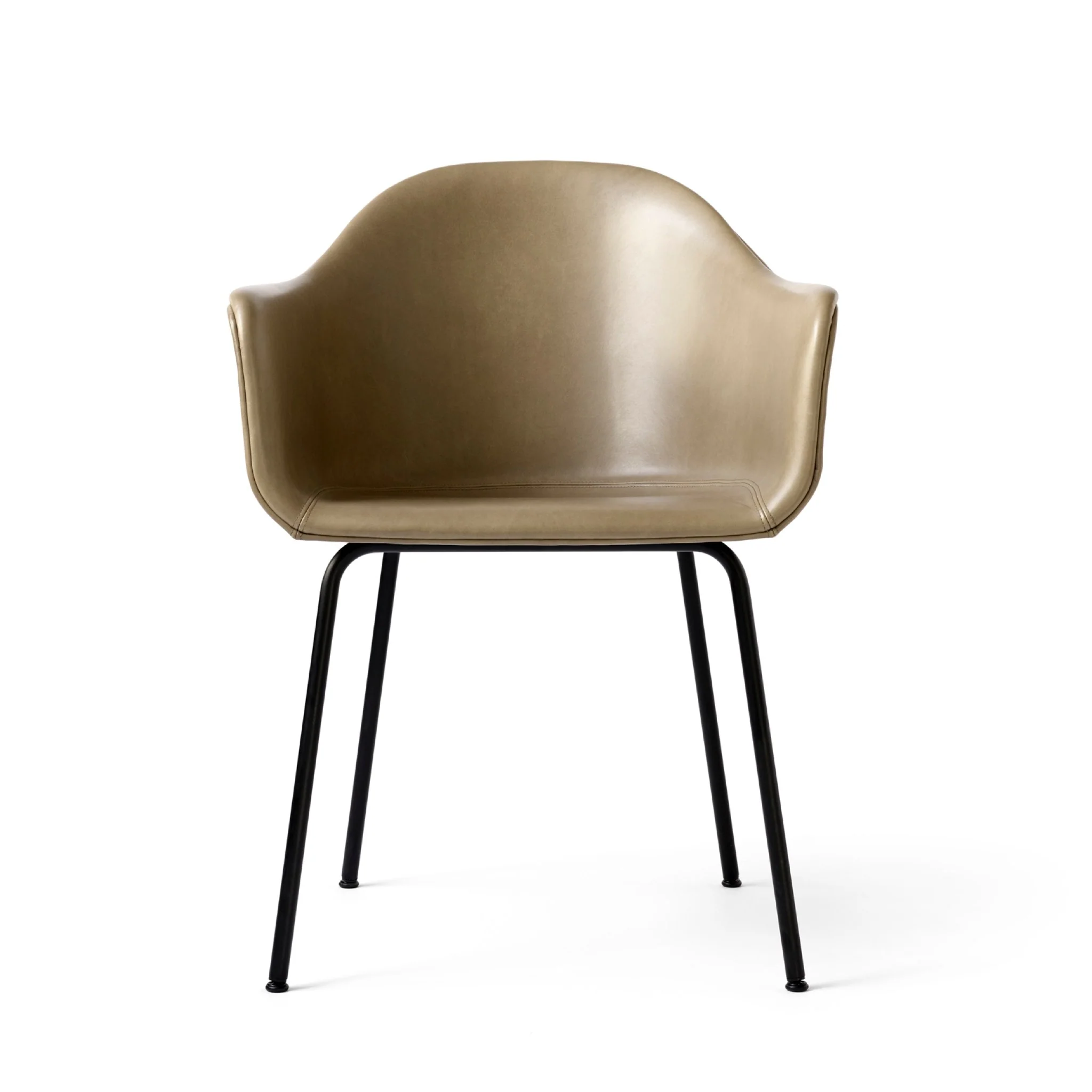 Harbour Armchair Upholstered with Steel Base - Image 2