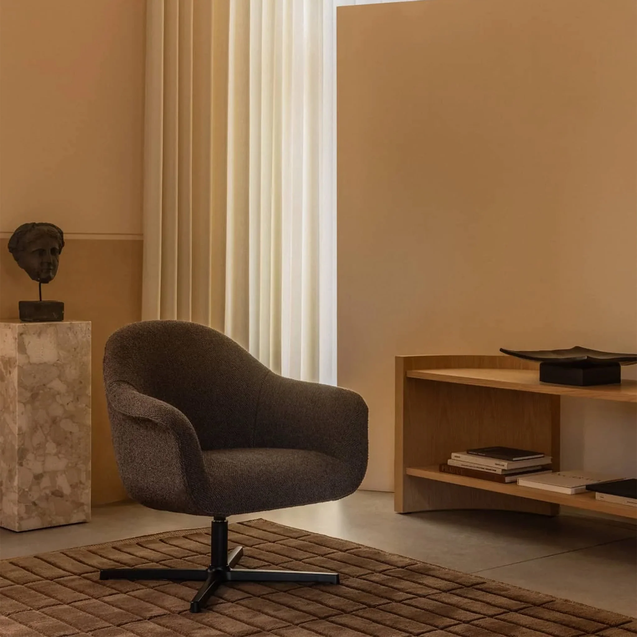 Harbour Lounge Chair with Swivel Base by Norm Architects - Image 11