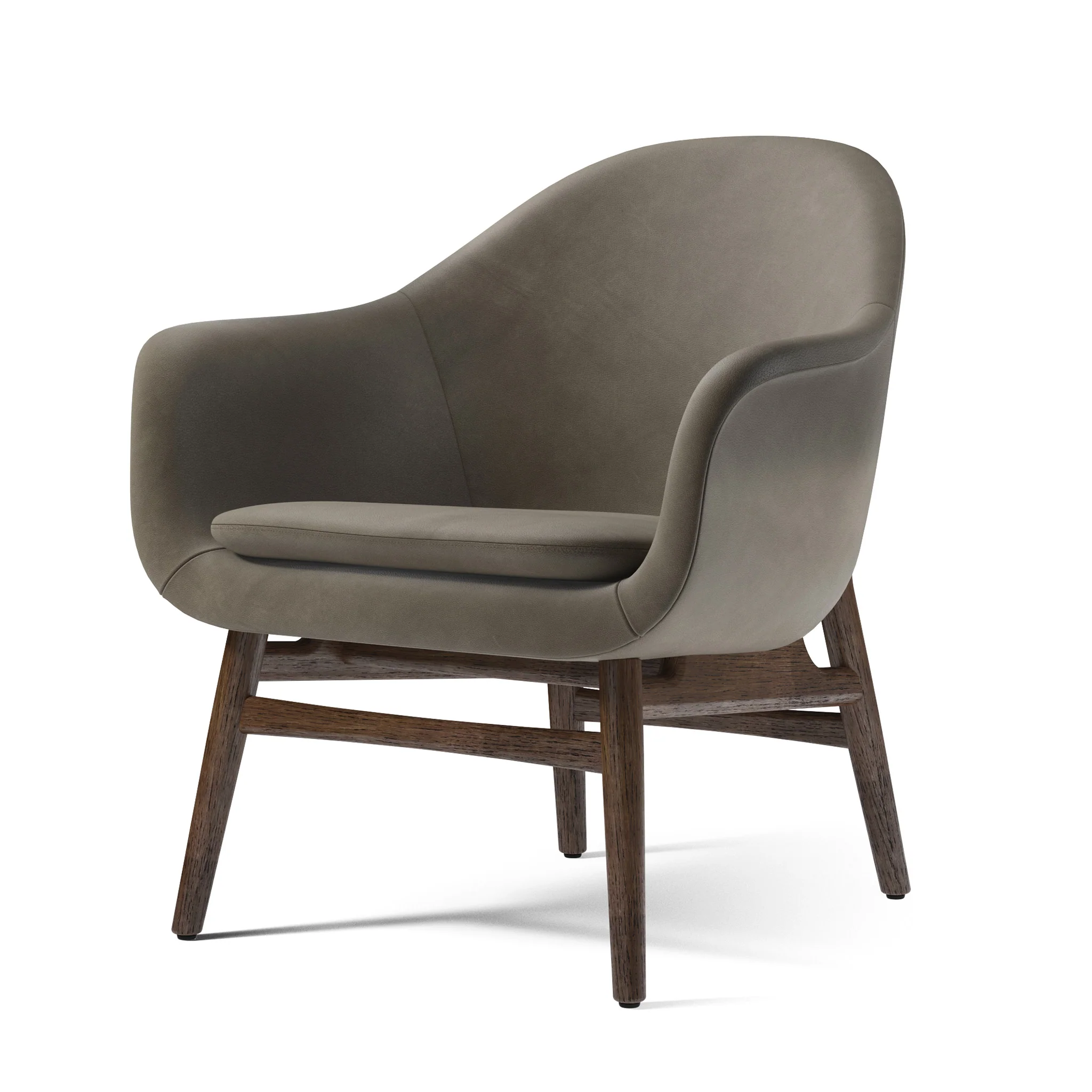 Harbour Lounge Chair with Wood Base by Norm Architects - Image 4