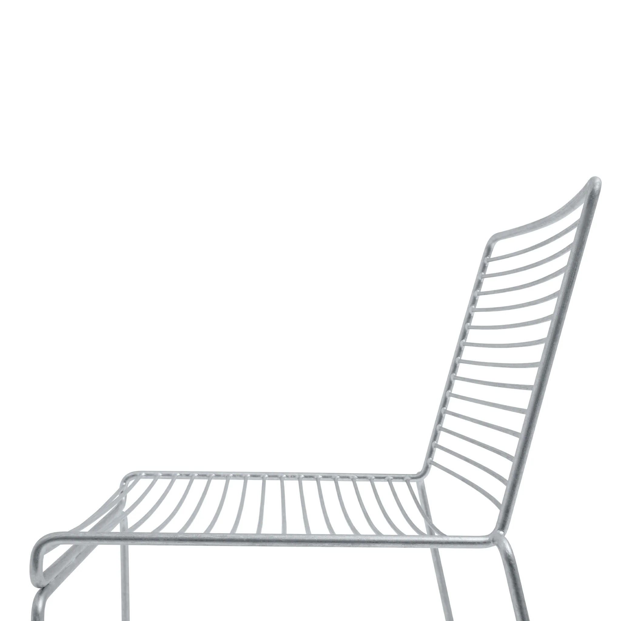 Hee Dining Chair Hot Galvanised by Hay - Image 3