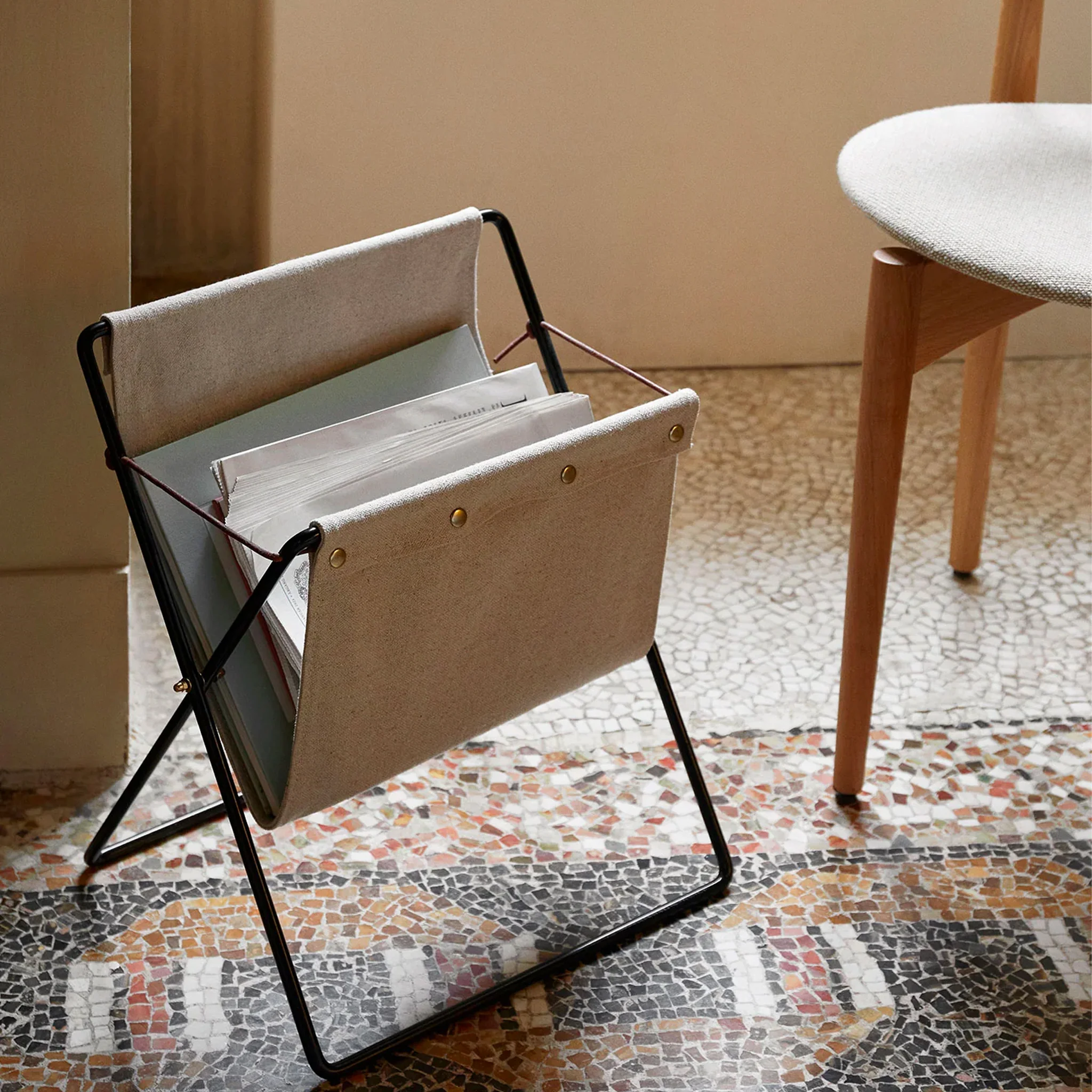 Herman Magazine Stand By Ferm Living - Image 2