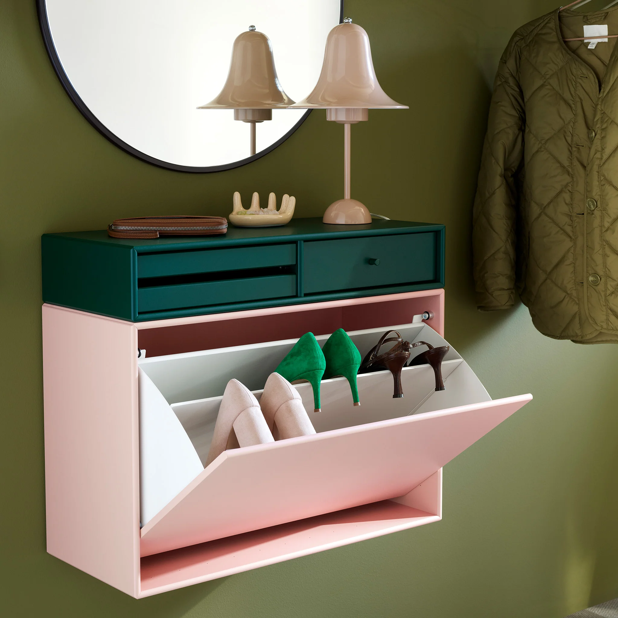 Hide Shoe Cabinet by Montana Furniture - Image 5