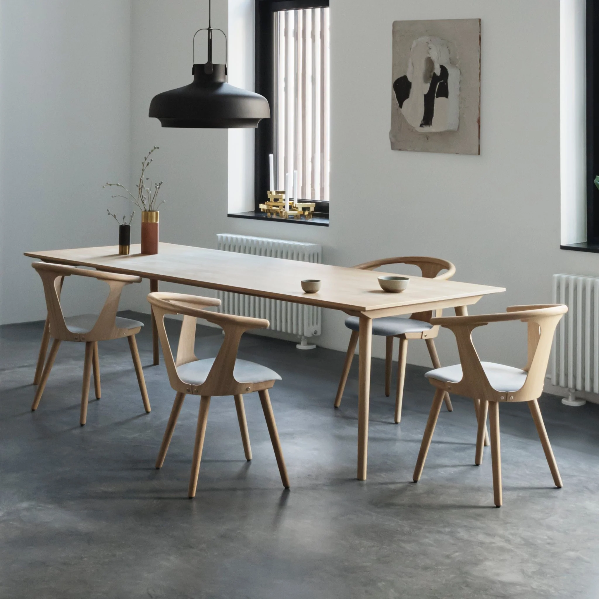 In Between Rectangular Dining Tables SK5 and SK6 by &Tradition - Image 7