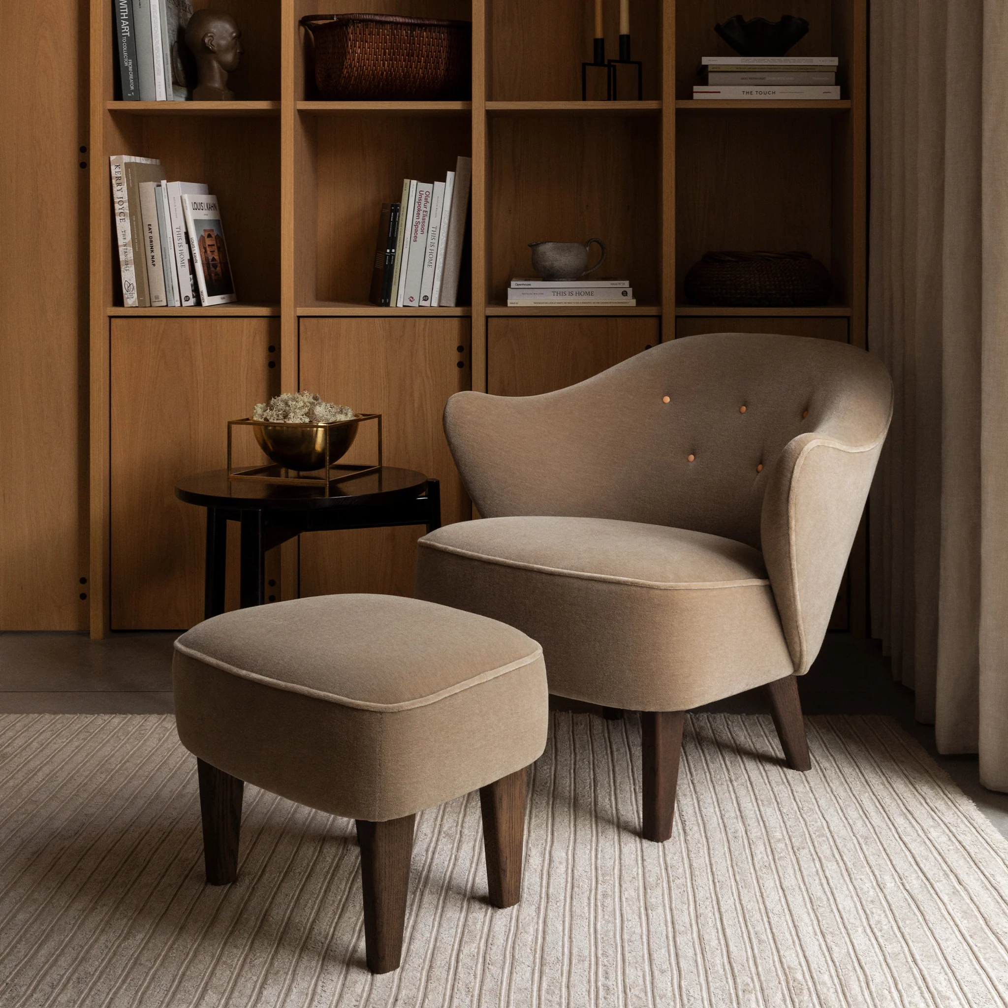 Ingeborg Ottoman By Flemming Lassen - Image 6
