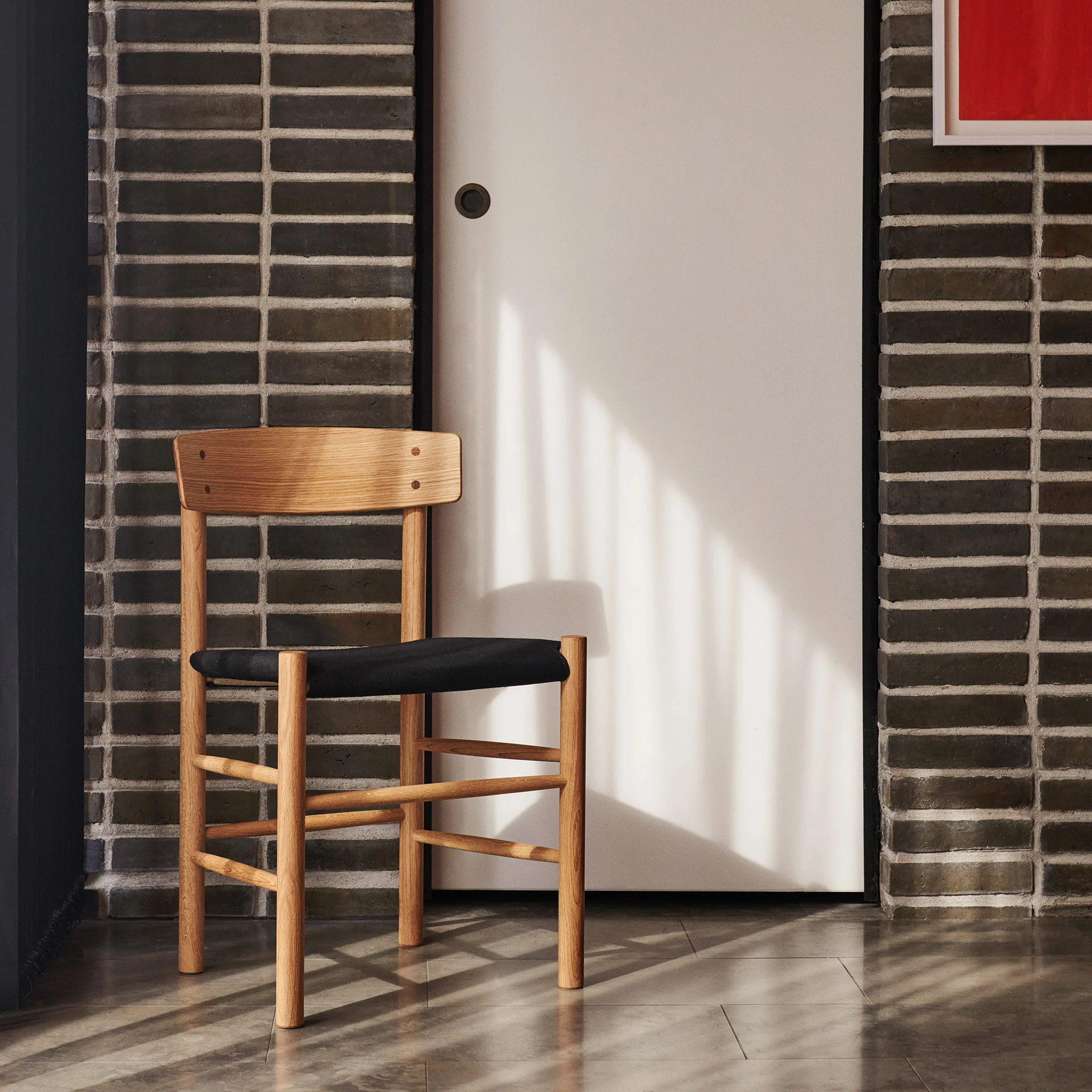 J39 Mogensen Chair / Upholstered Seat - Image 10