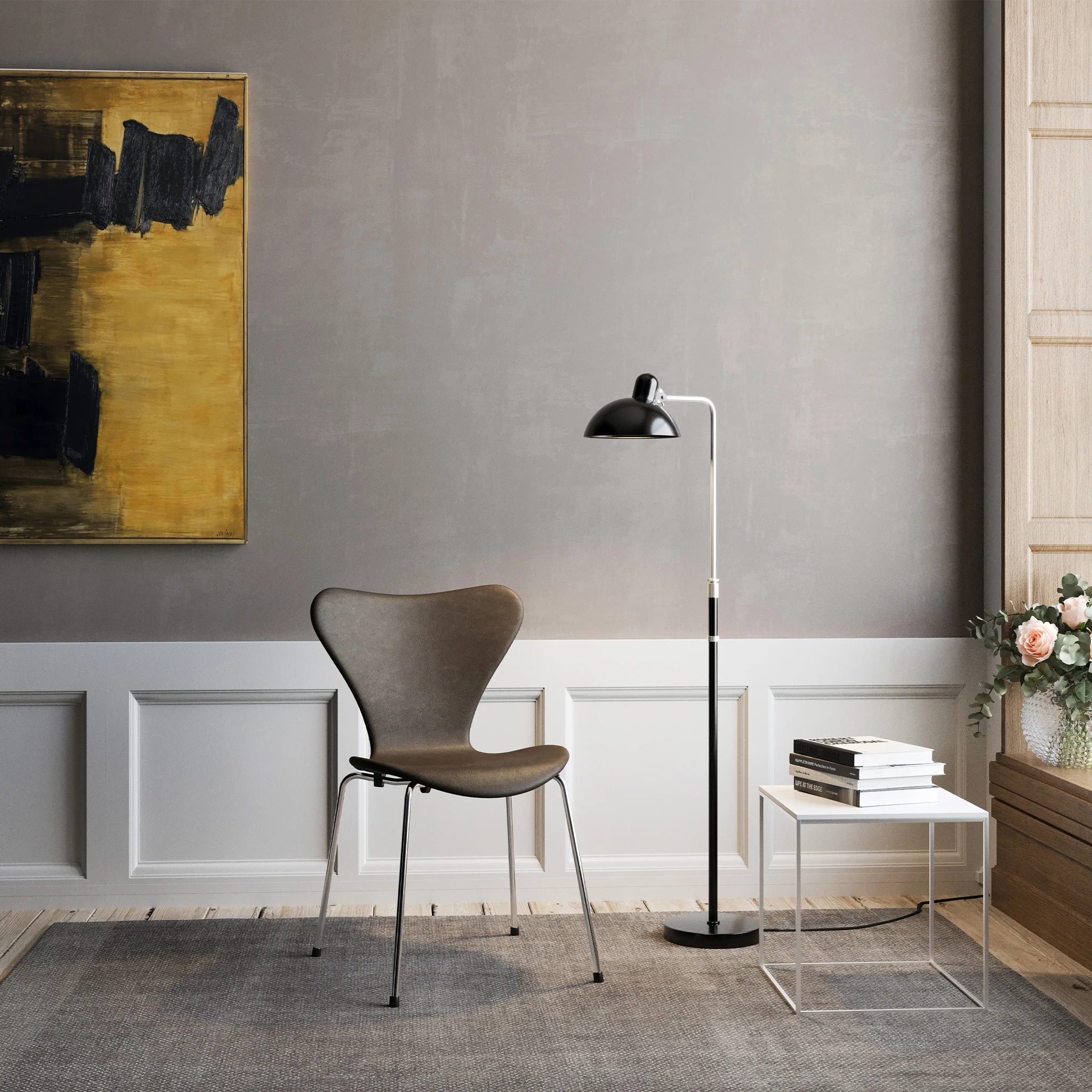 Kaiser Idell 6580-F Luxus Floor Lamp by Fritz Hansen - Image 4