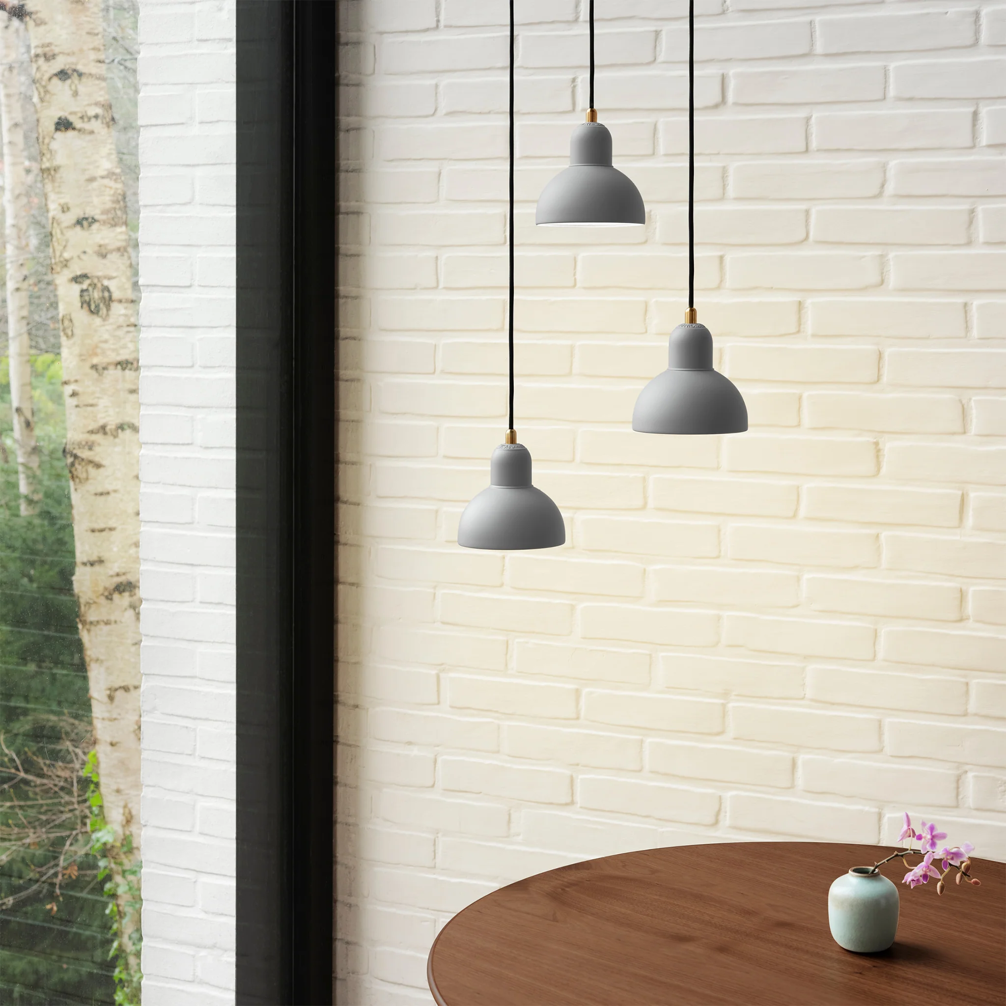Kaiser Idell Small 6722-P Pendant Lamp by Fritz Hansen - Image 8