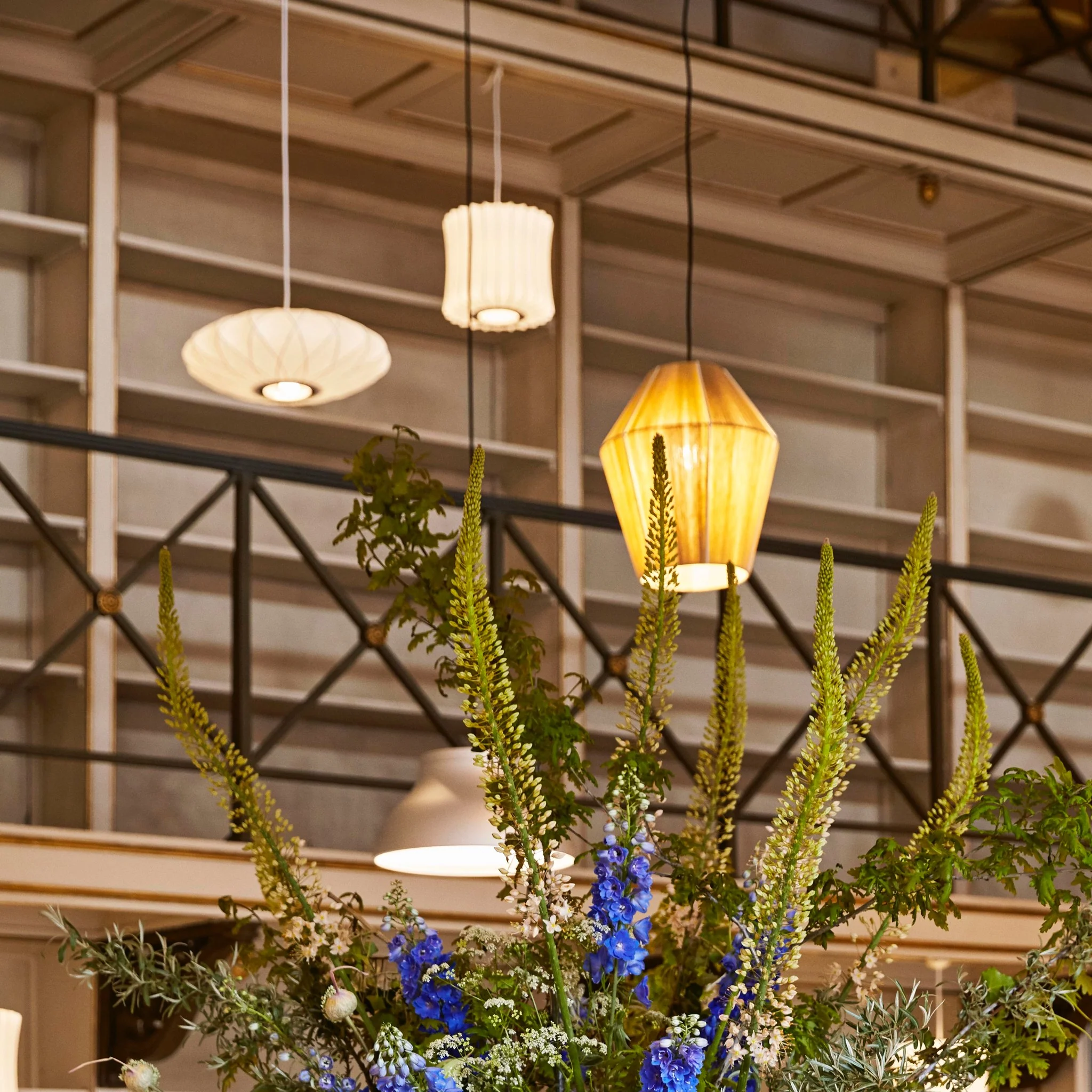 Nelson Lantern Bubble Pendant Light by Hay - Image 4