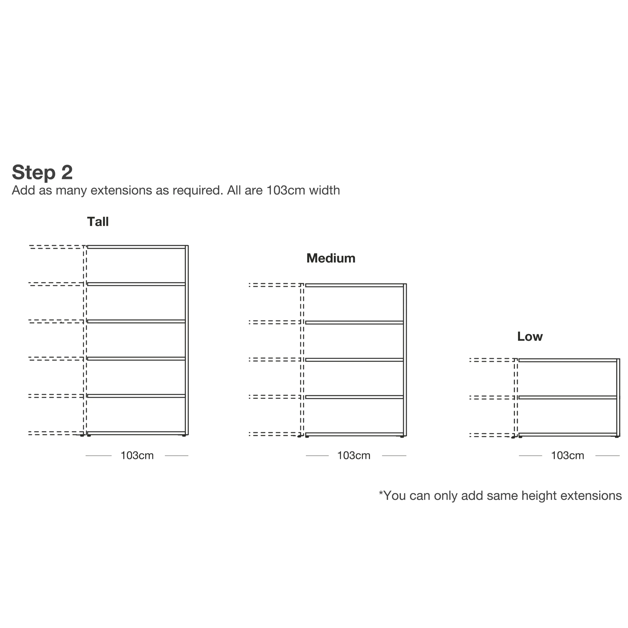 Lap Shelving (Build Your Own) by Case - Image 4