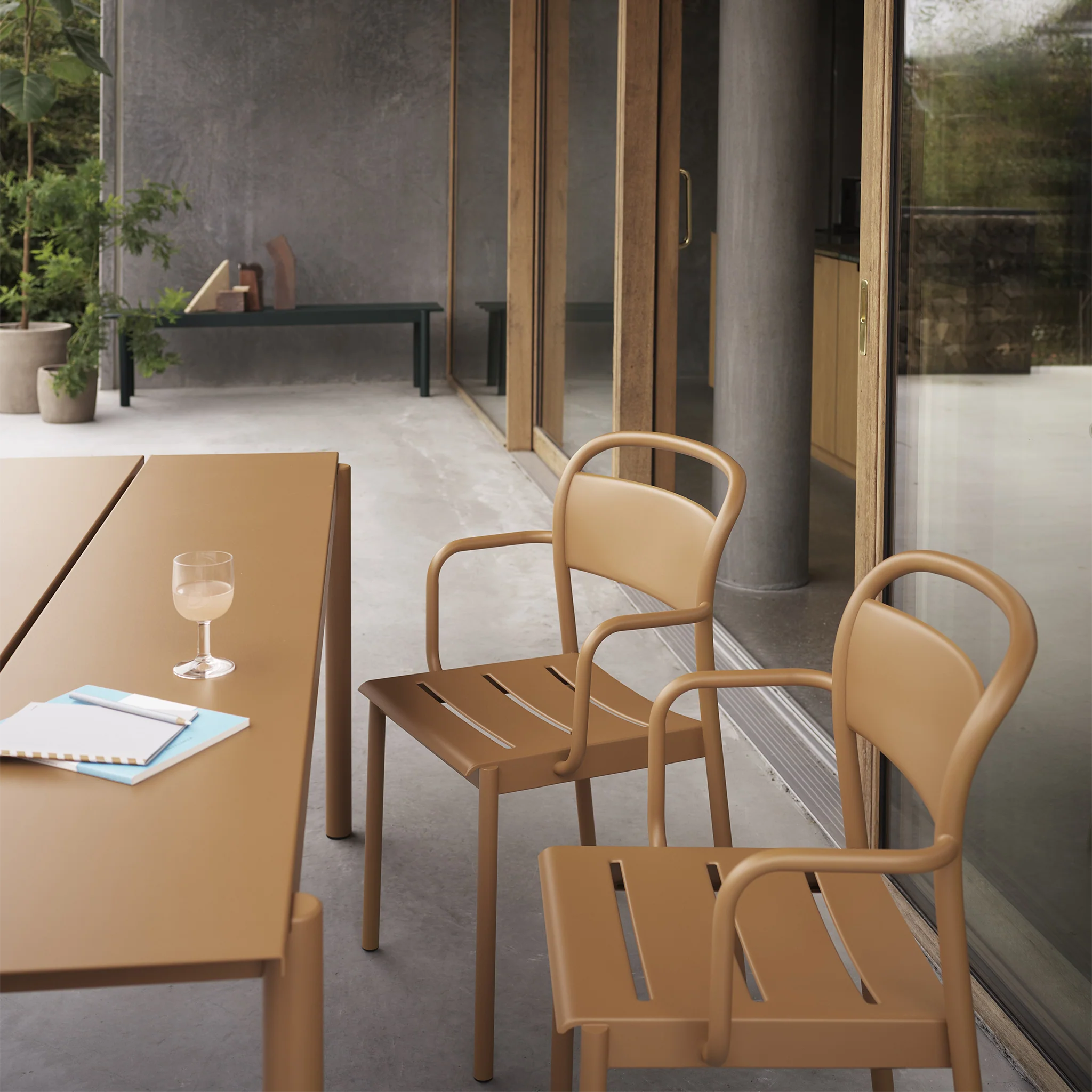 Linear Steel Armchair by Thomas Bentzen for Muuto - Image 7