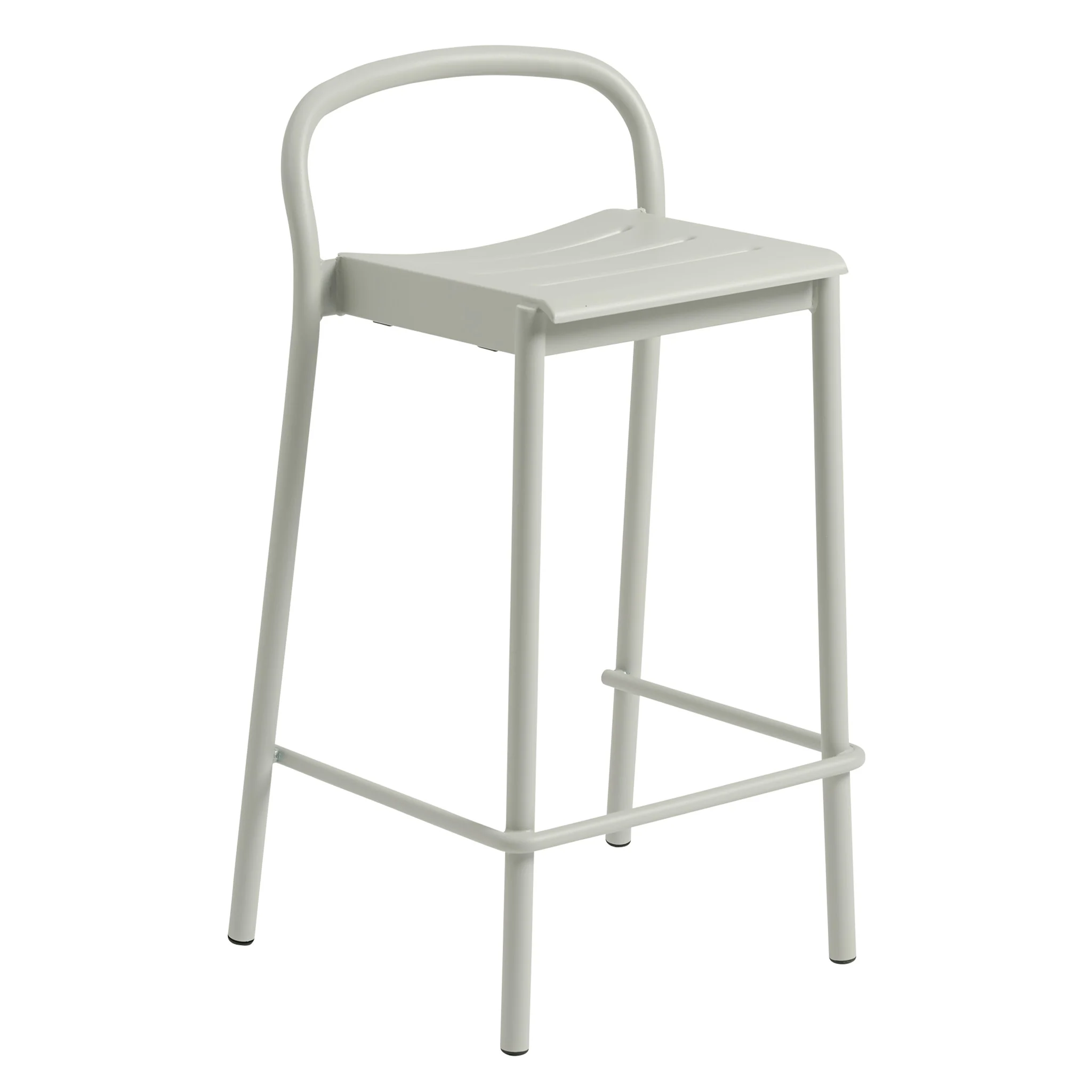 Linear Steel Bar Stool H75cm by Thomas Bentzen for Muuto - Image 4