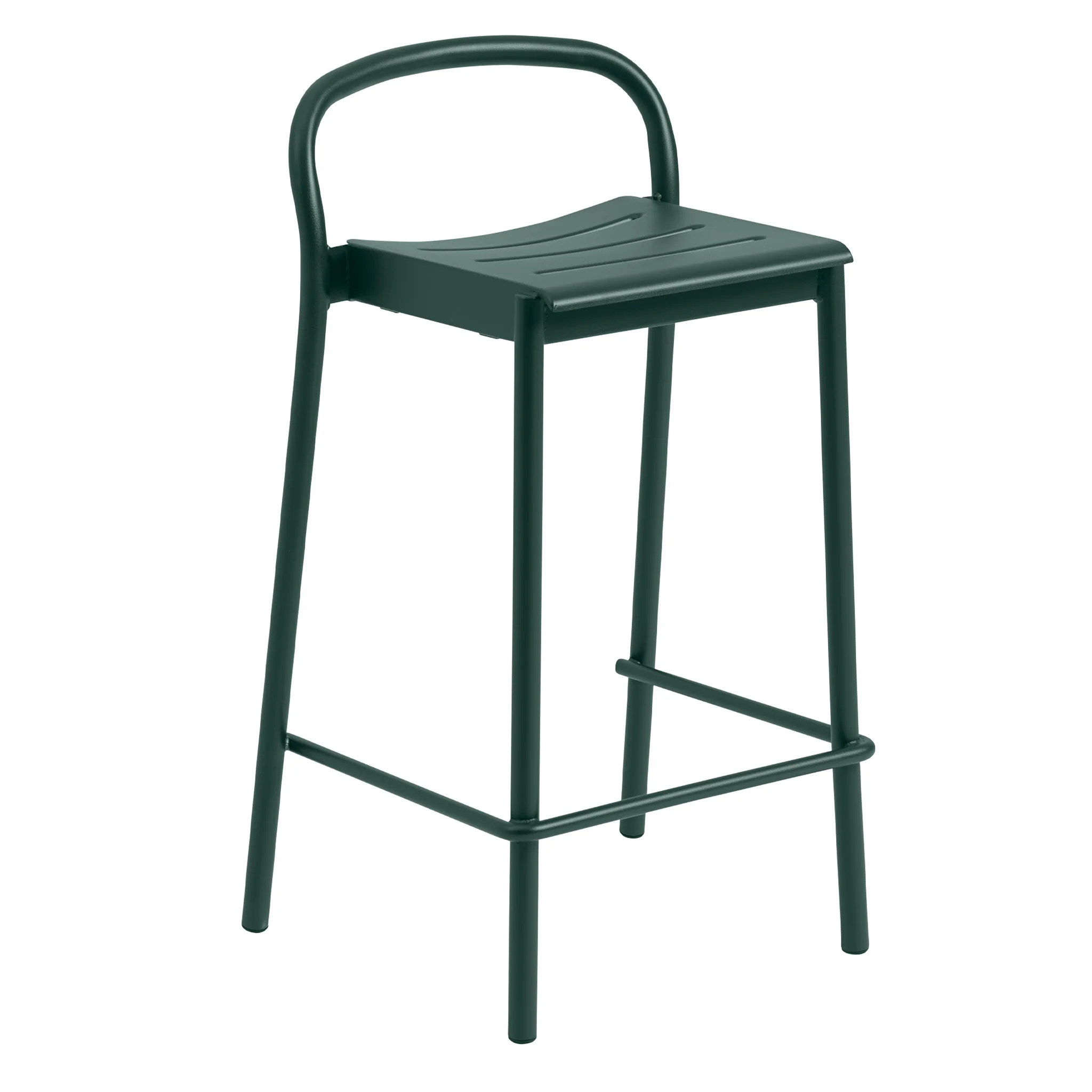 Linear Steel Bar Stool H75cm by Thomas Bentzen for Muuto - Image 5
