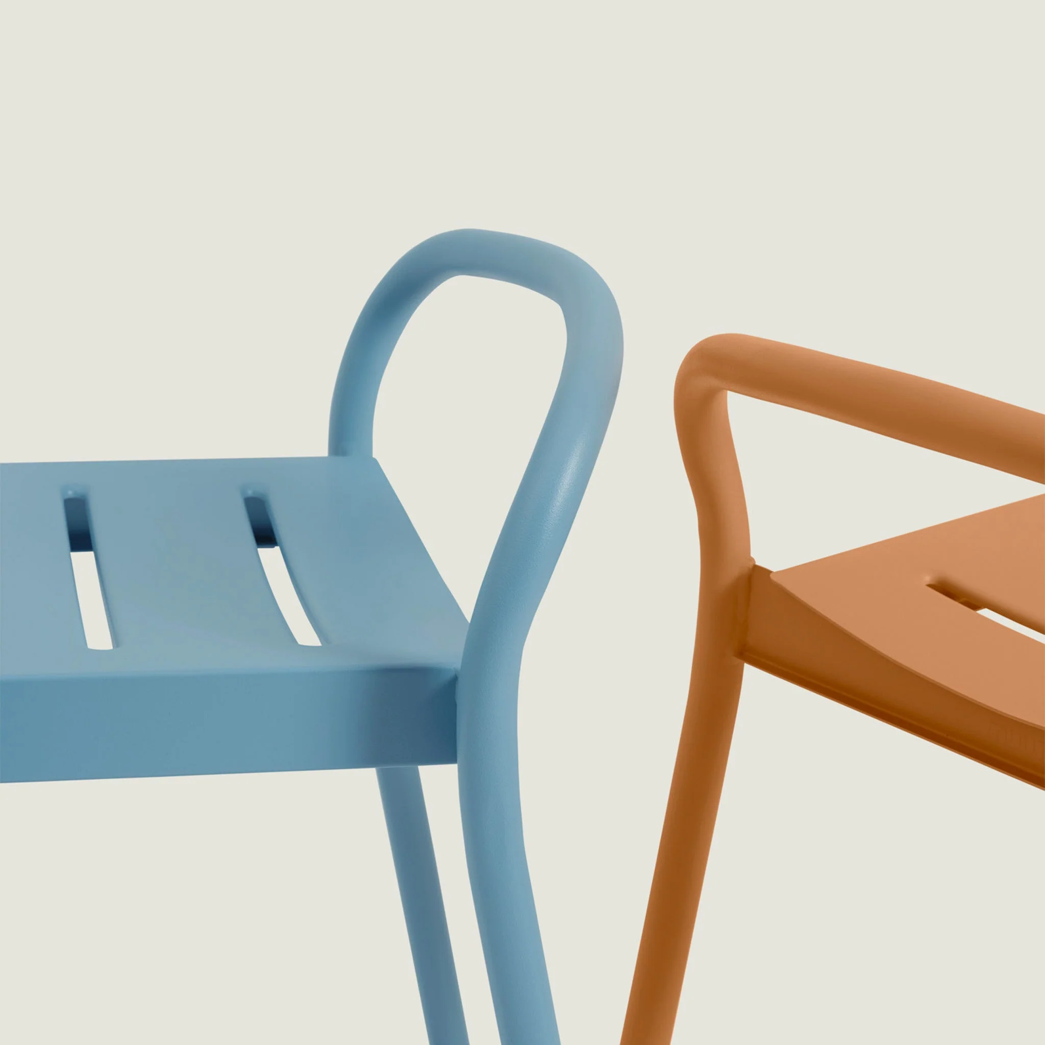 Linear Steel Bar Stool H75cm by Thomas Bentzen for Muuto - Image 8