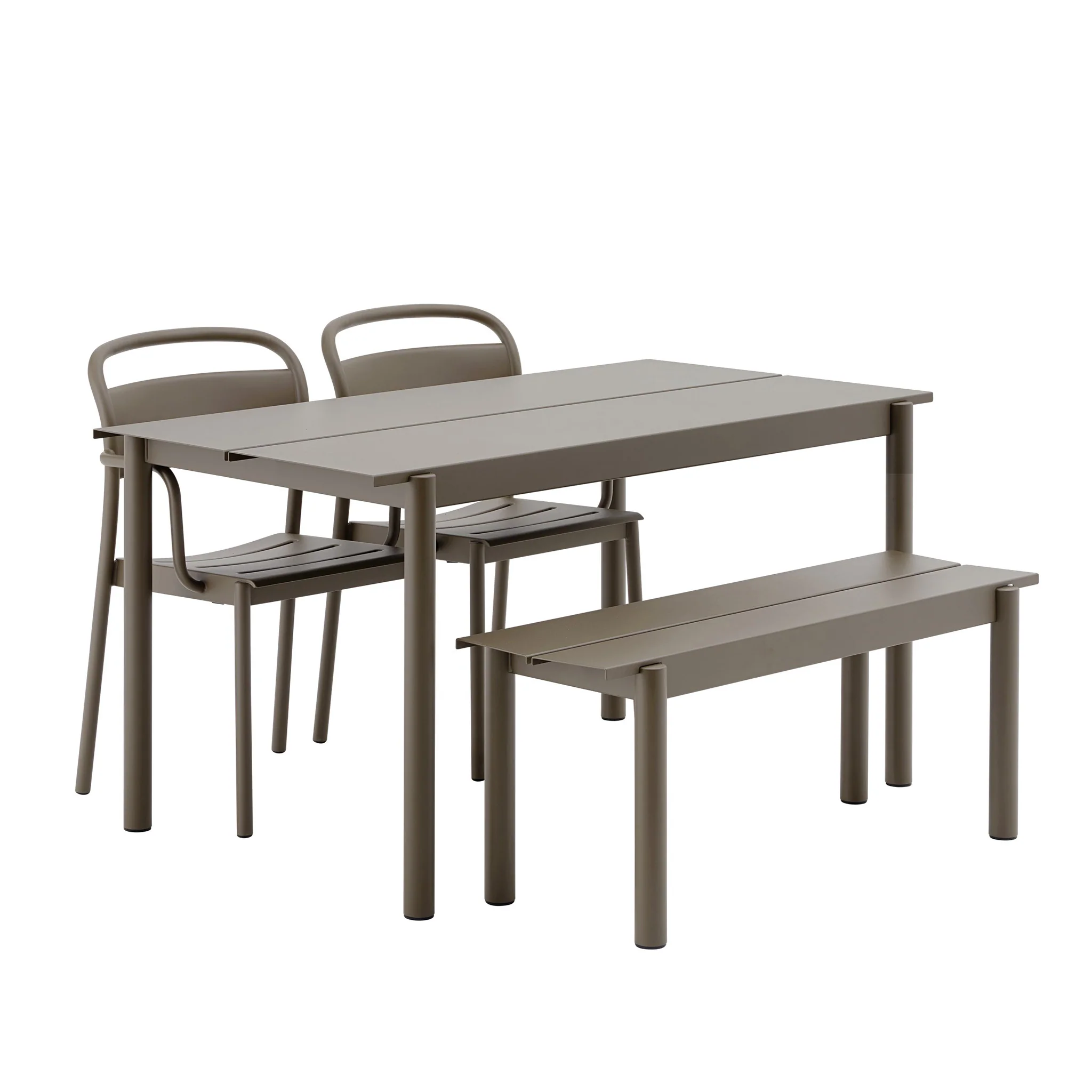 Linear Steel Bench by Muuto - Image 4